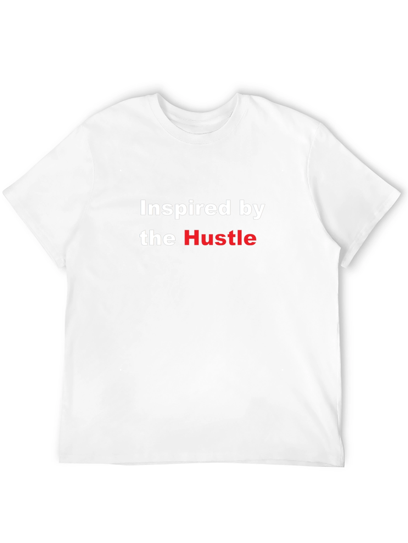 Inspired by the Hustle Black T-Shirt