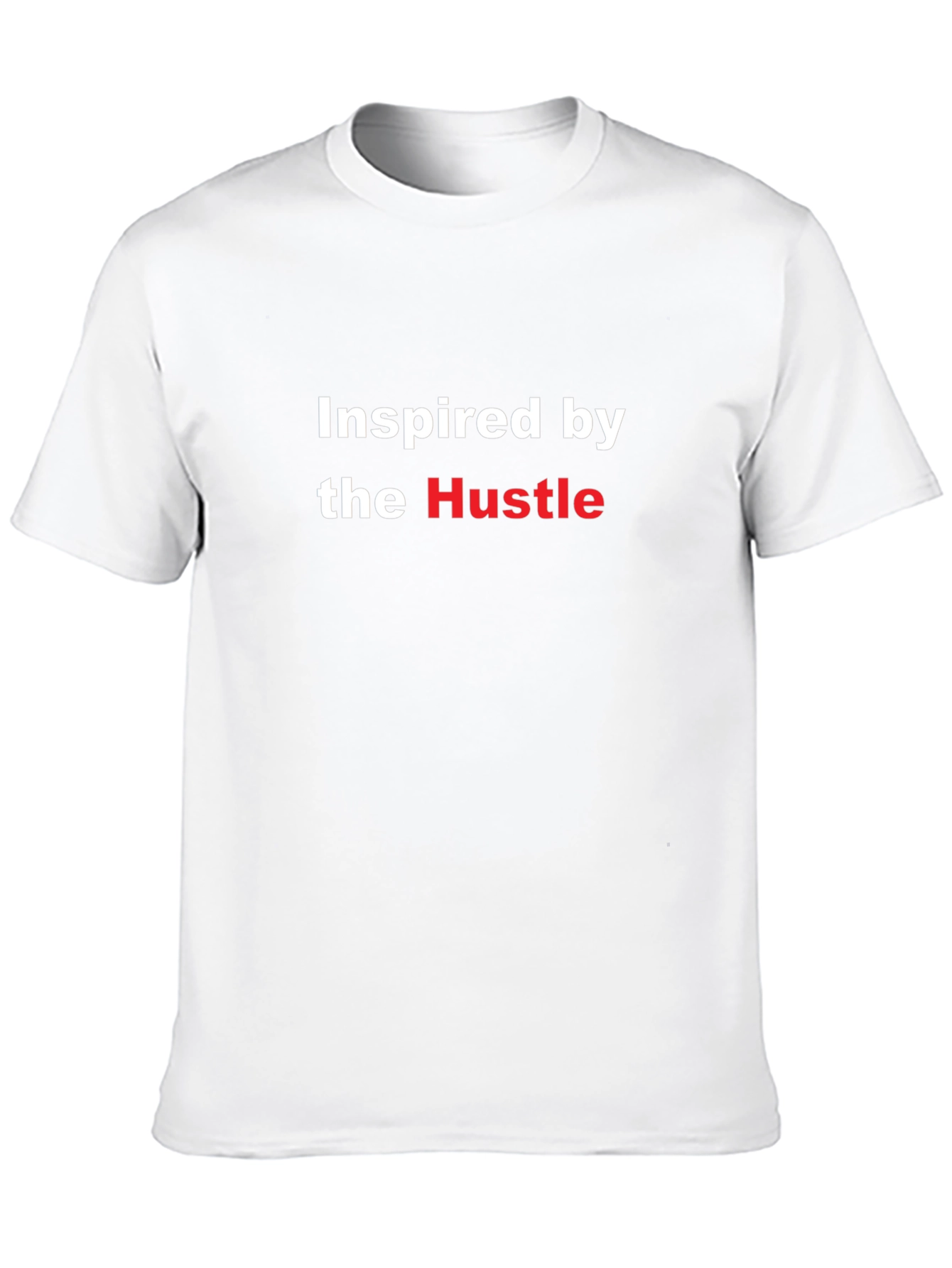 Inspired by the Hustle Black T-Shirt