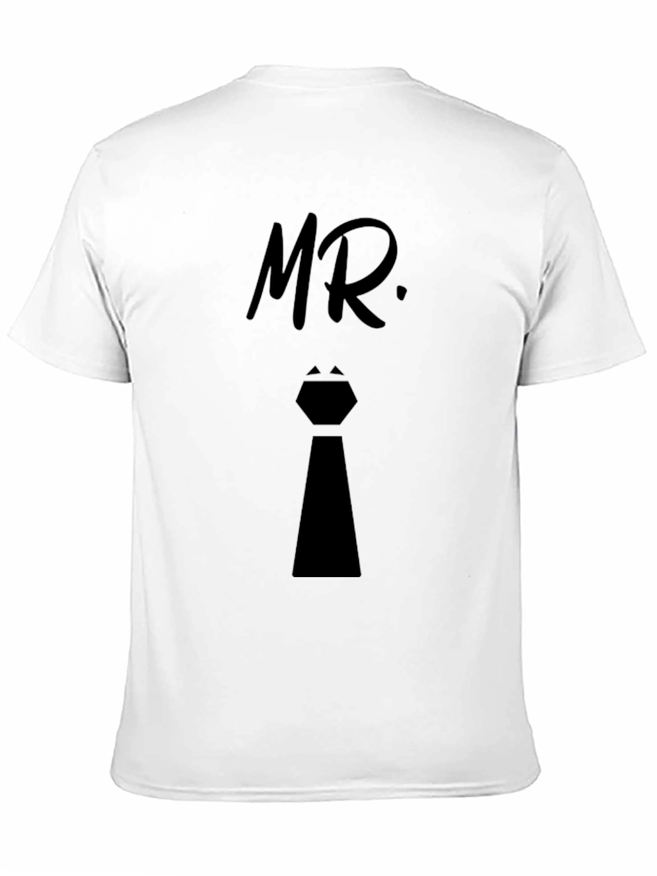 Mr. Tie Graphic Tee - Mens Black T-Shirt