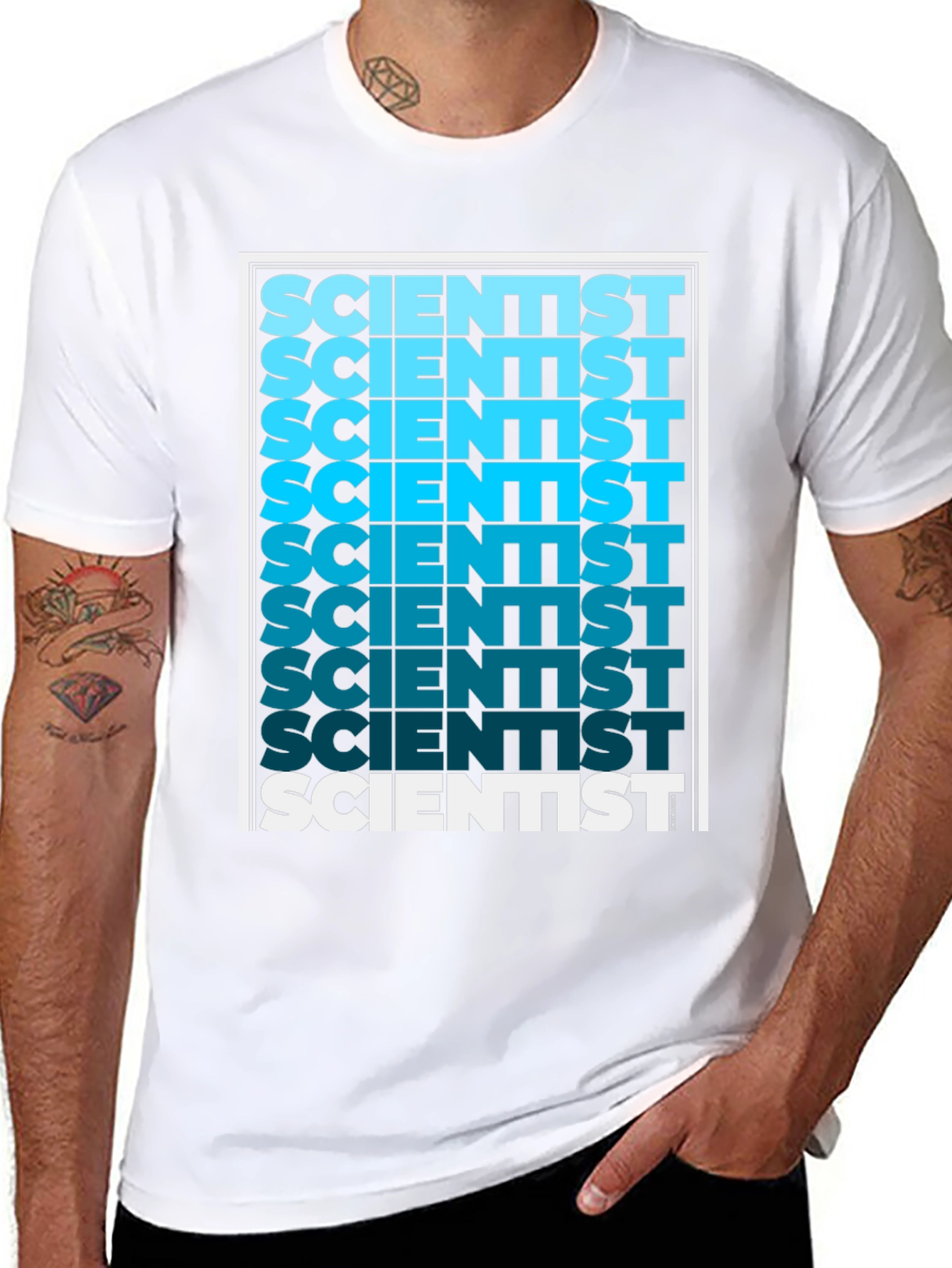 Scientist Gradient T-Shirt