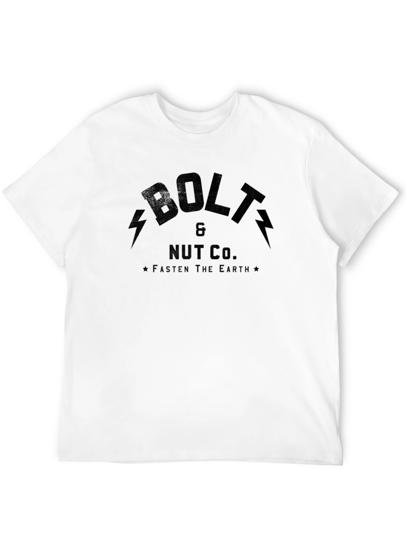 Bolt & Nut Co. Black Graphic T-Shirt