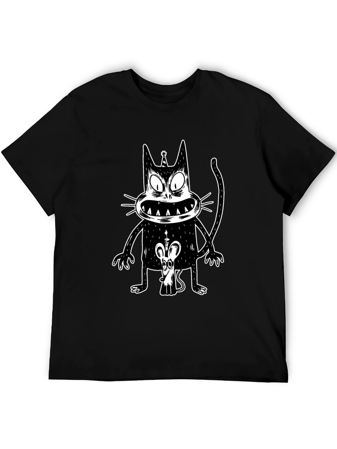 Creepy Cat Birthday Tee