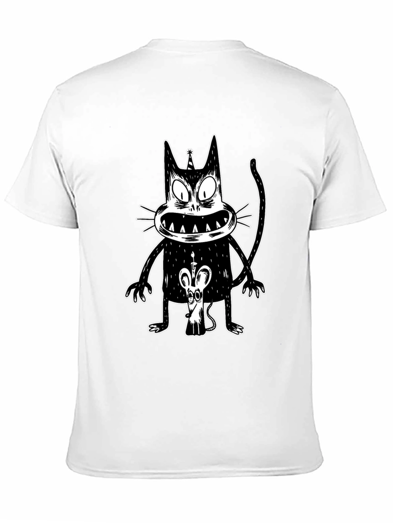 Creepy Cat Birthday Tee