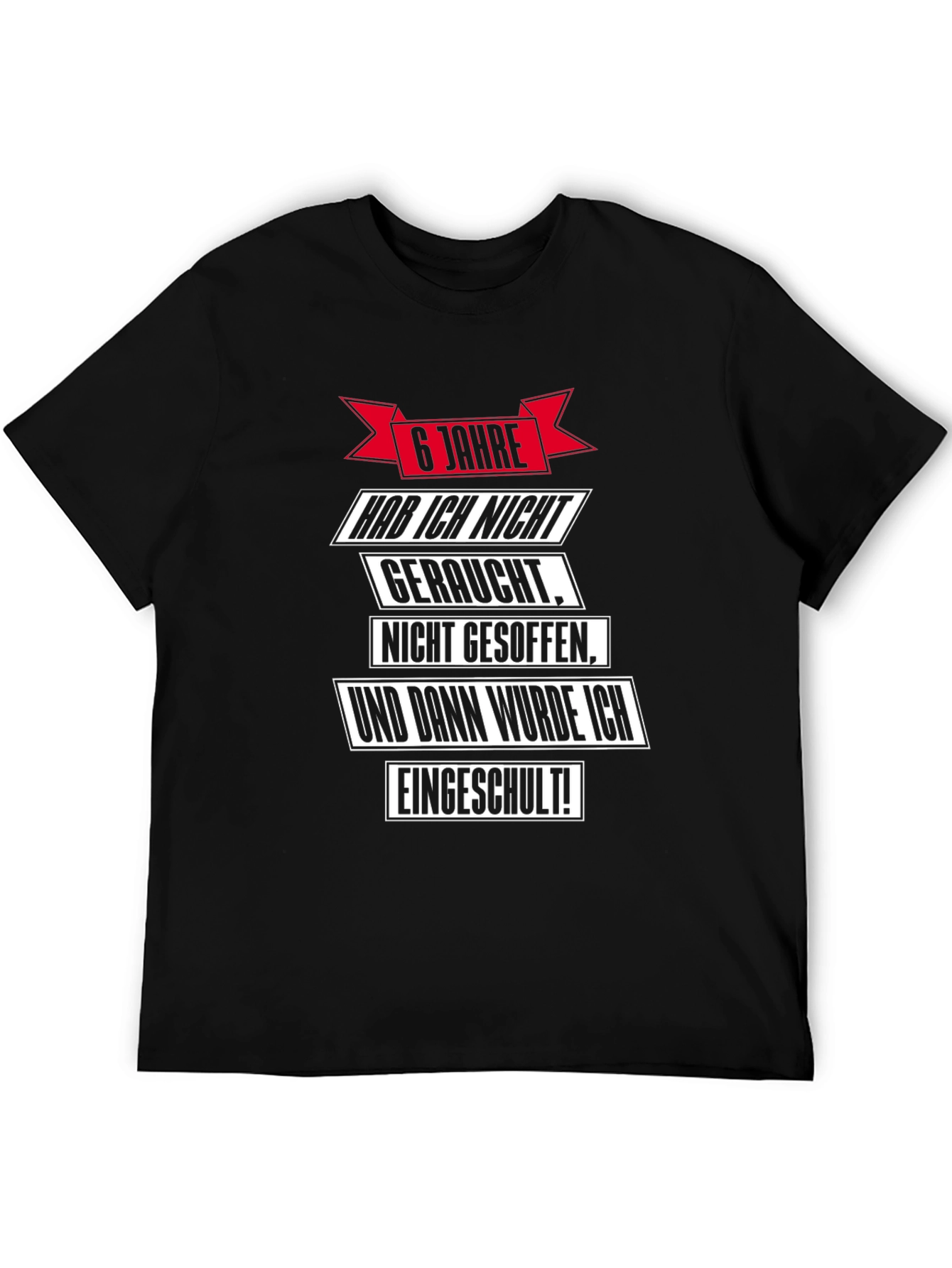 Funny 6 Jahre T-Shirt - School Enrollment Gift