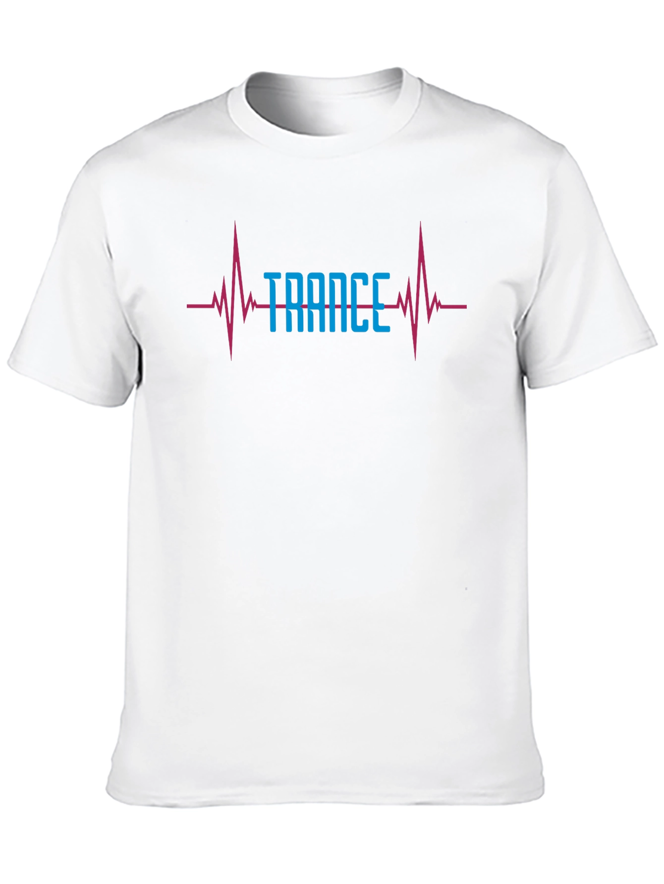 Trance Music Heartbeat T-Shirt - EDM Rave Festival Tee