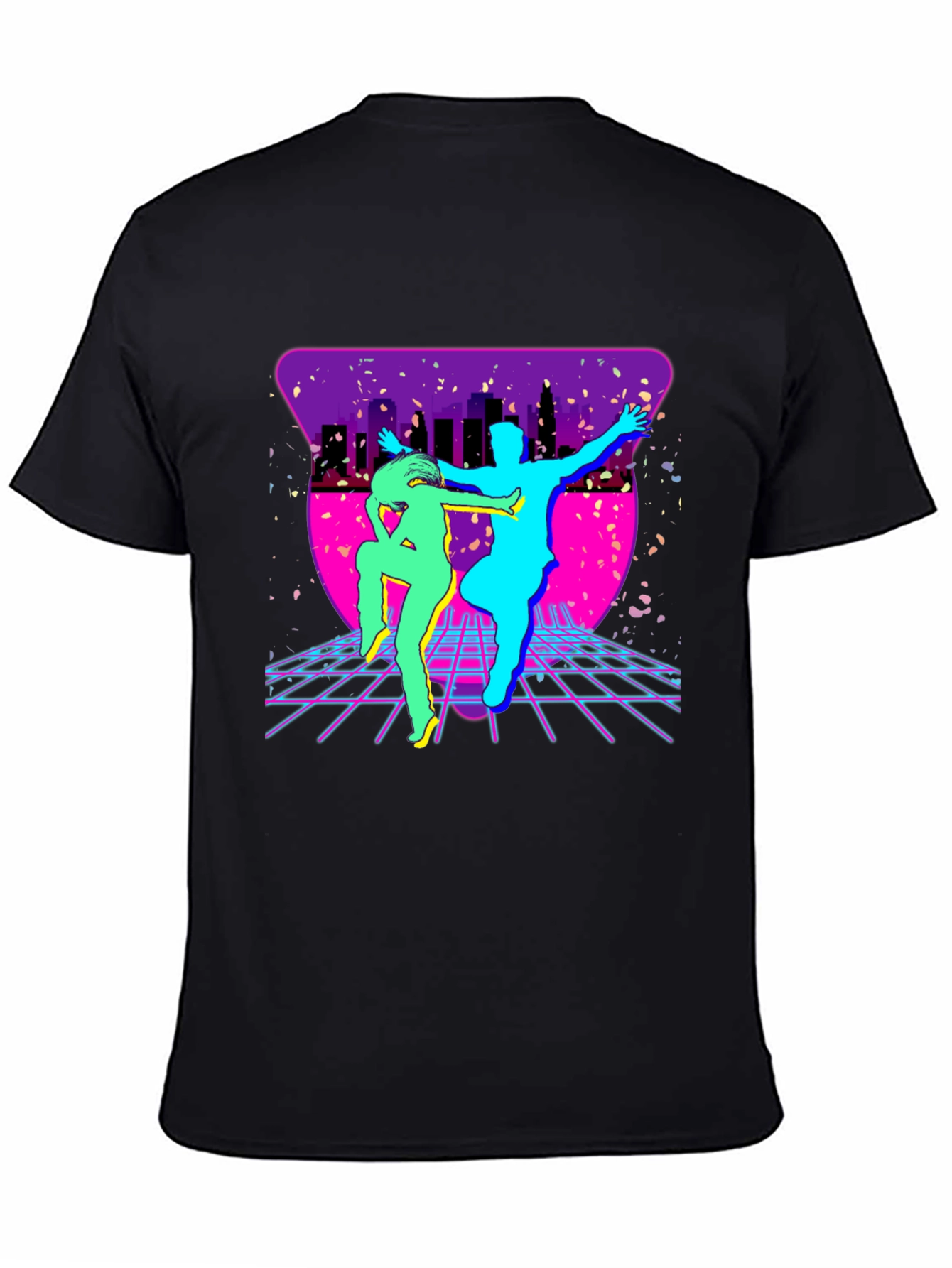 Retro 80s Dance T-Shirt - Synthwave Party Tee
