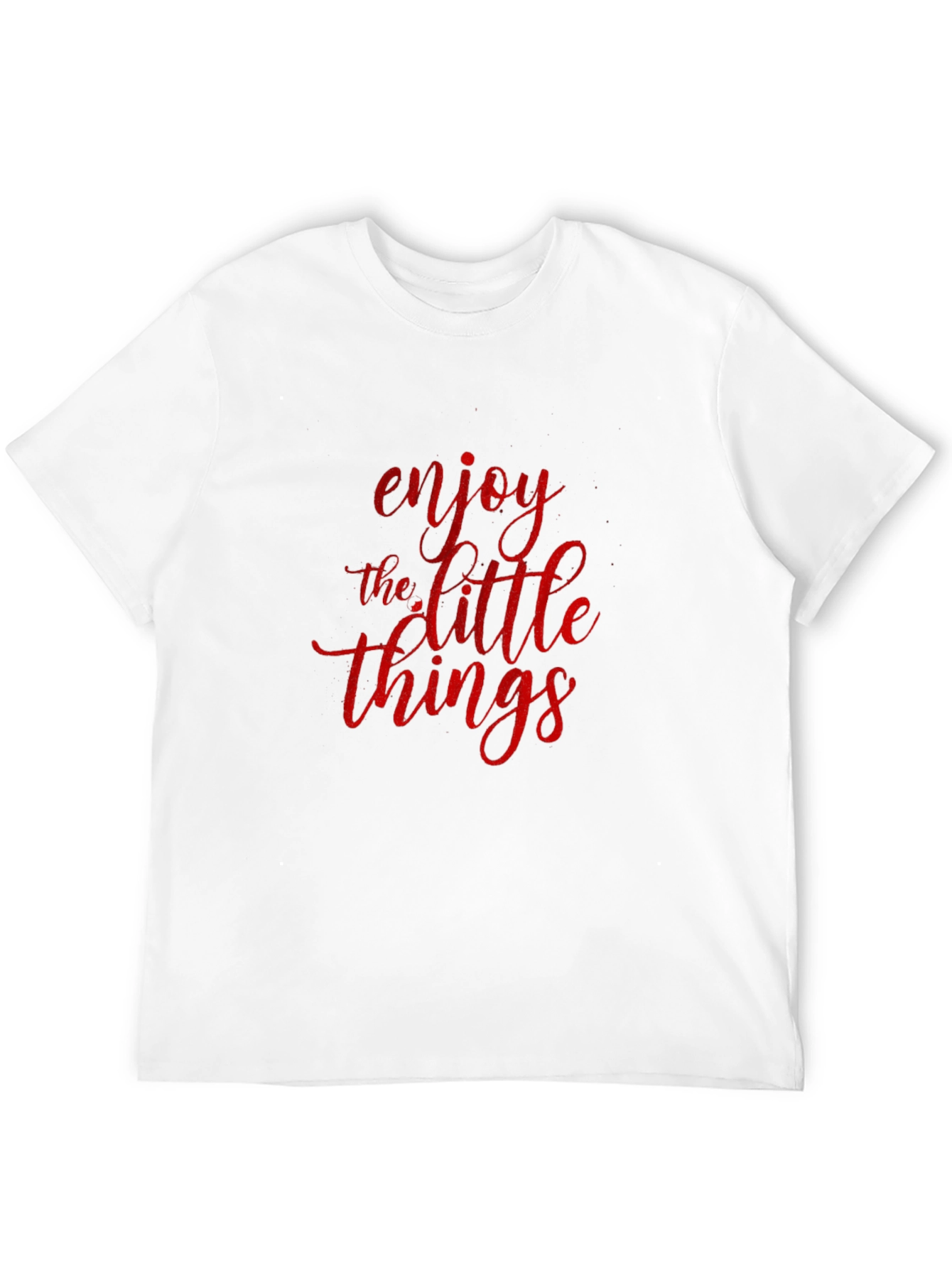 Enjoy The Little Things Black T-Shirt