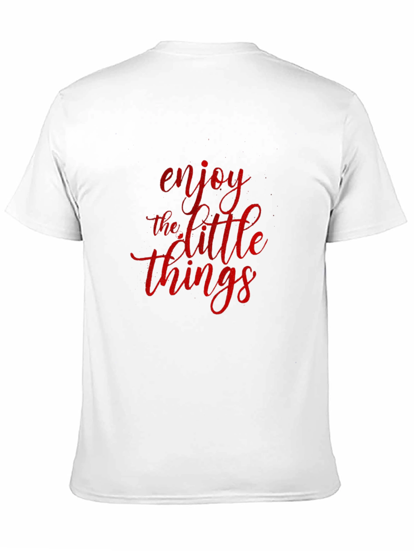 Enjoy The Little Things Black T-Shirt
