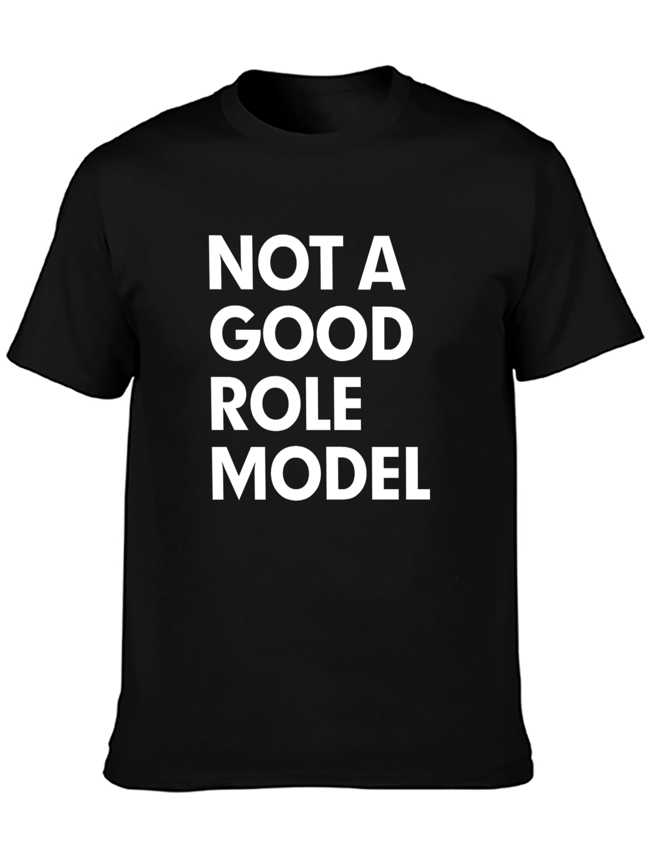 Not A Good Role Model - Funny Graphic Tee