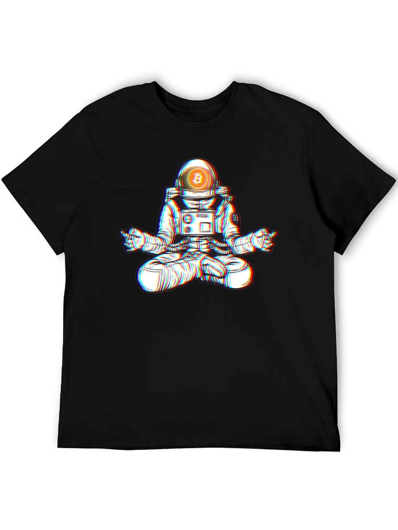Bitcoin Astronaut Meditation T-Shirt