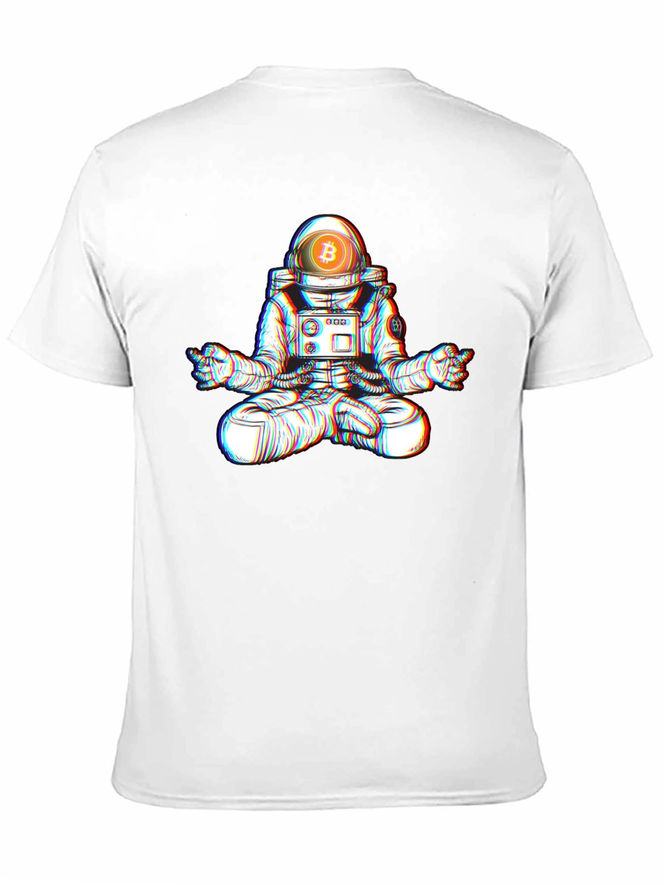 Bitcoin Astronaut Meditation T-Shirt