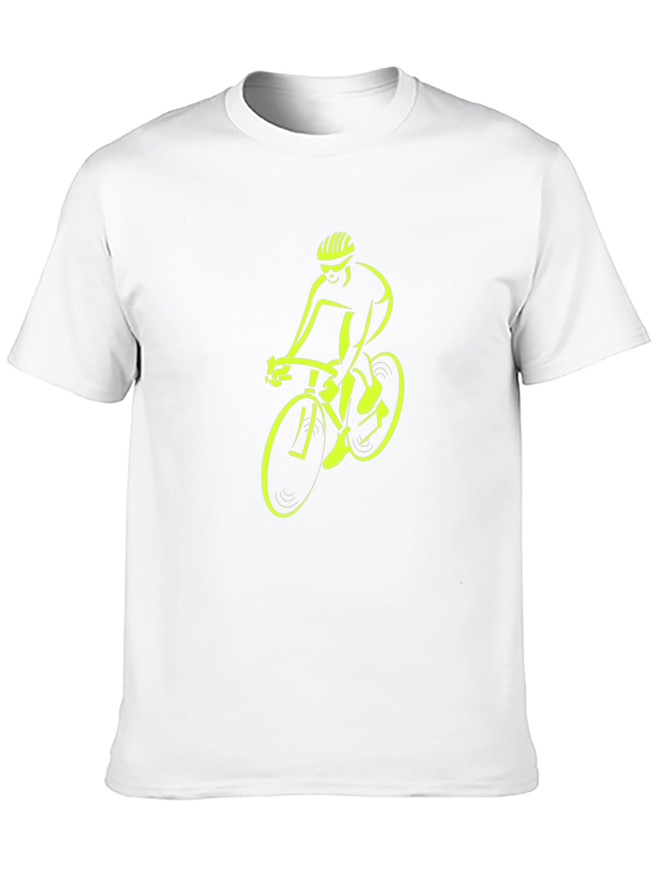 Cycling Graphic Tee - Black
