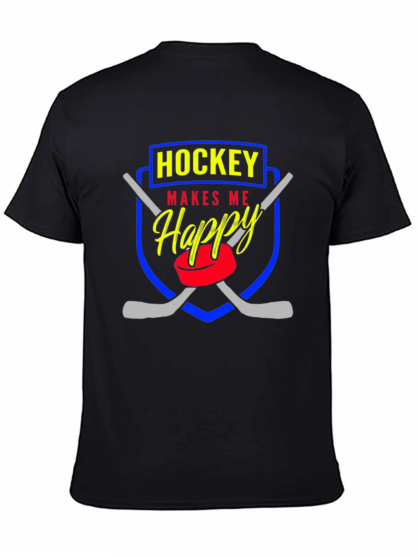Hockey Makes Me Happy T-Shirt