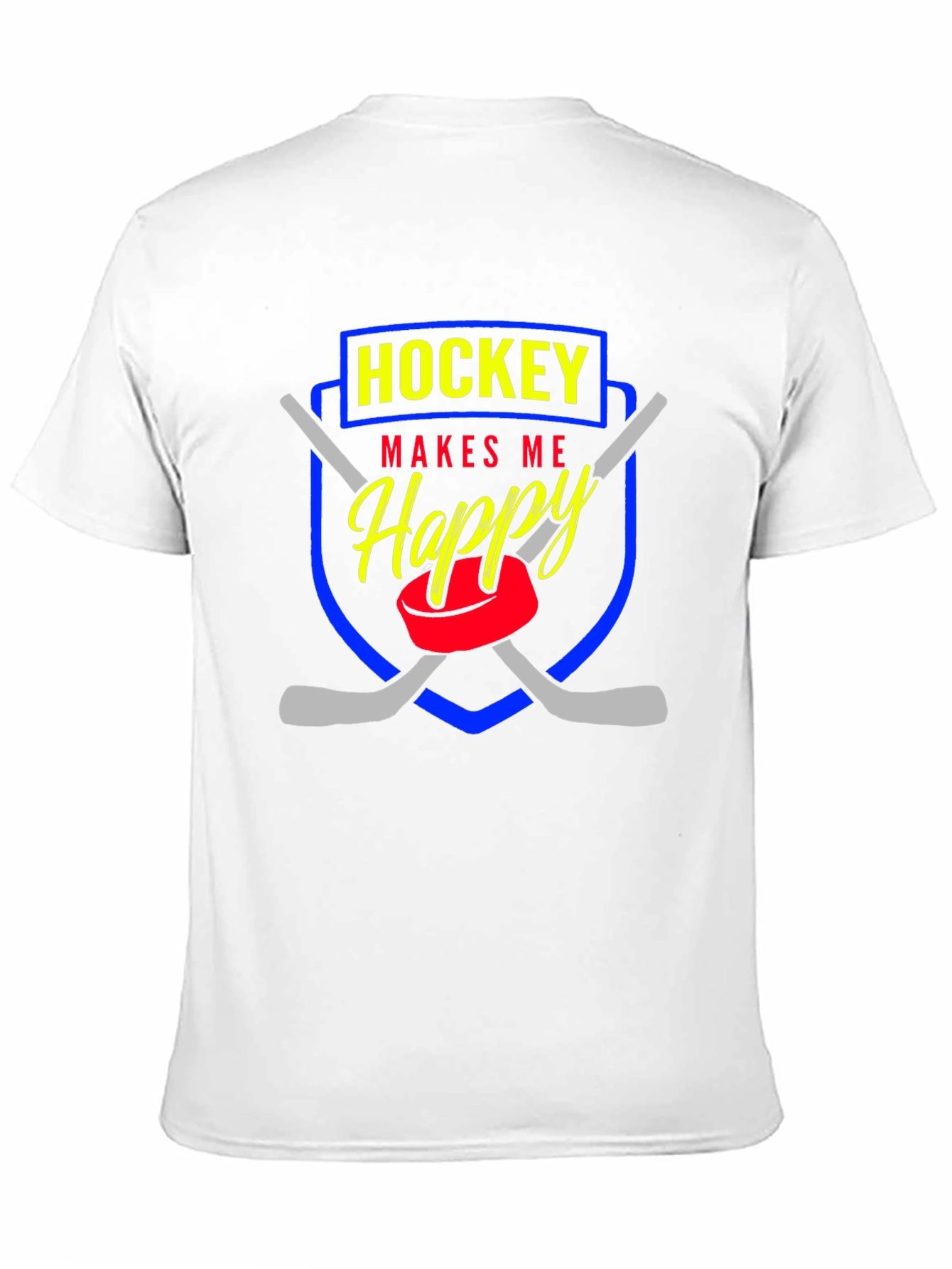 Hockey Makes Me Happy T-Shirt