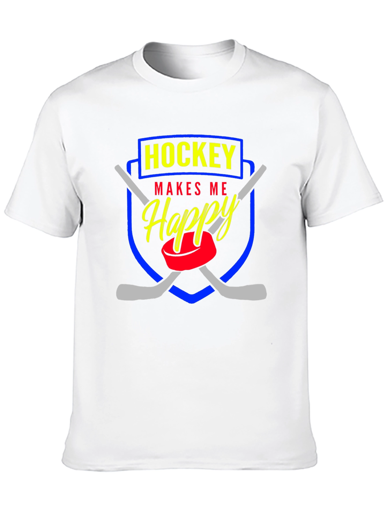 Hockey Makes Me Happy T-Shirt