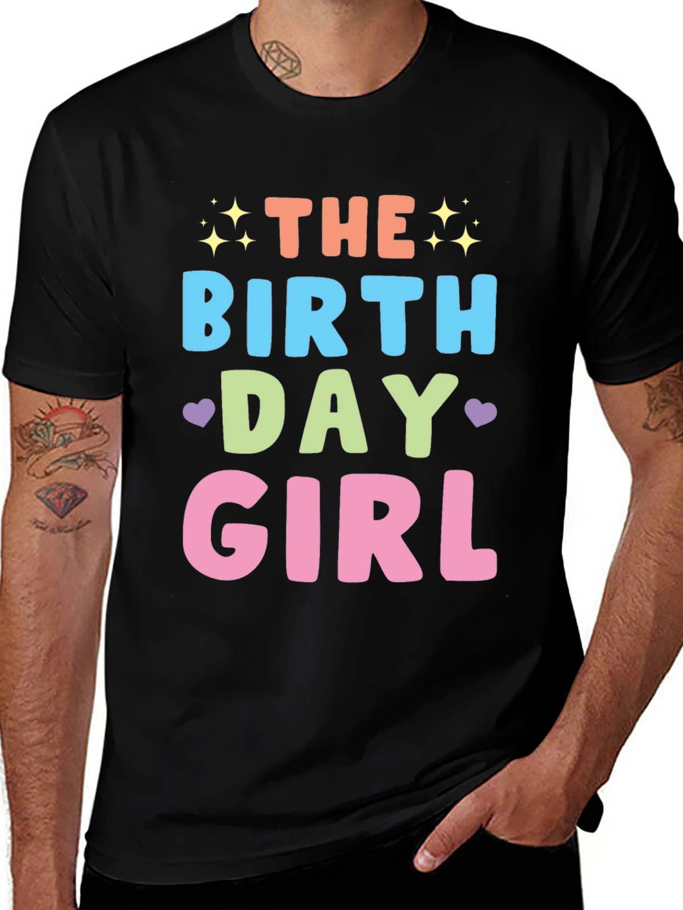 Birthday Girl Graphic Tee - Fun Party Shirt