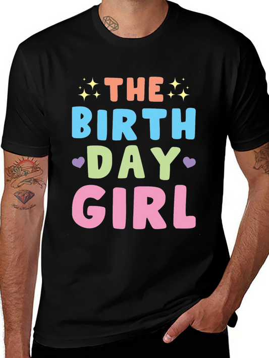 Birthday Girl Graphic Tee - Fun Party Shirt