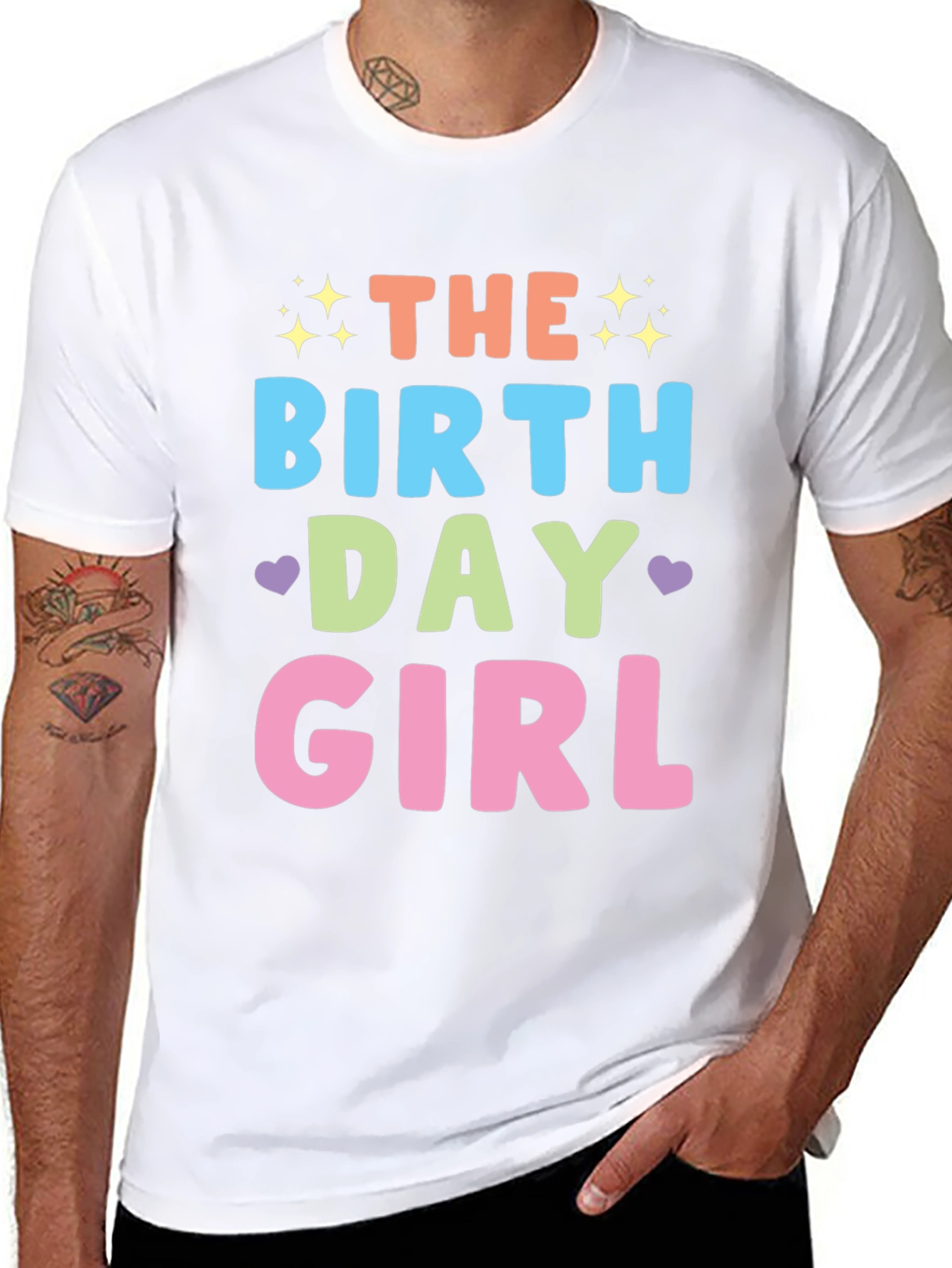 Birthday Girl Graphic Tee - Fun Party Shirt