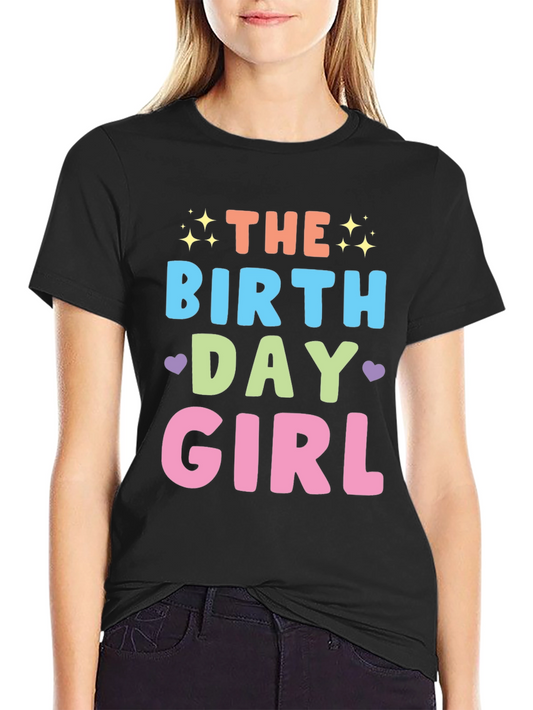 Birthday Girl Graphic Tee - Fun Party Shirt