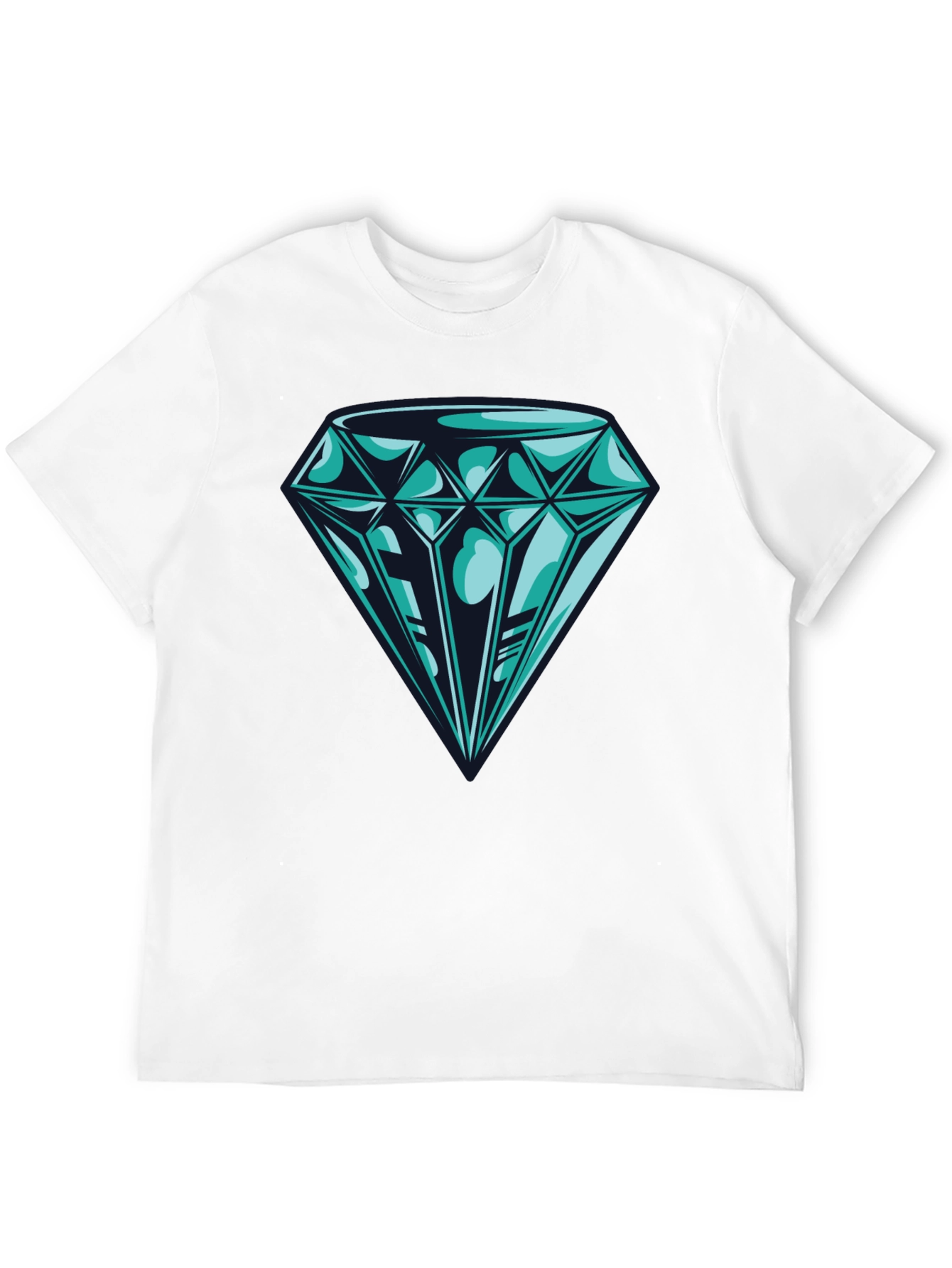 Diamond Graphic Black T-Shirt