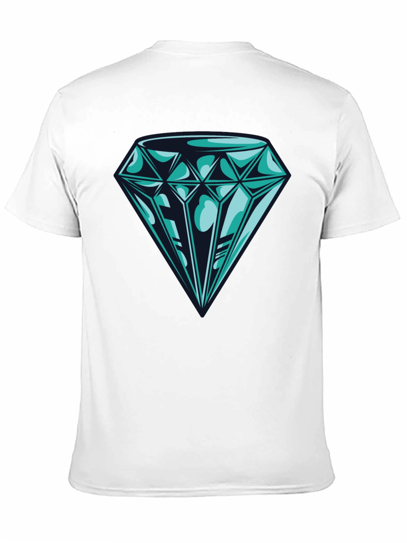 Diamond Graphic Black T-Shirt