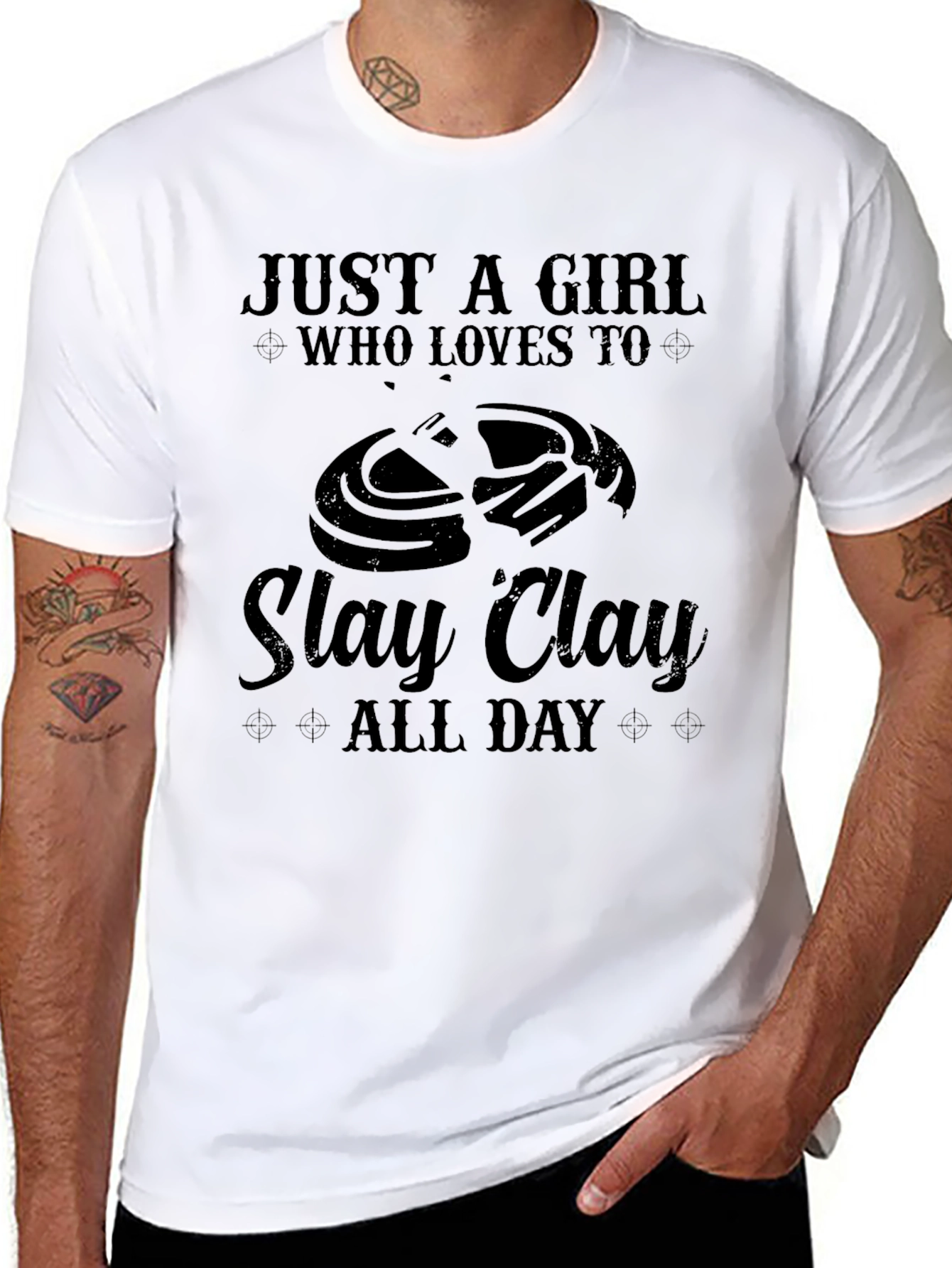 Slay Clay All Day Graphic T-Shirt