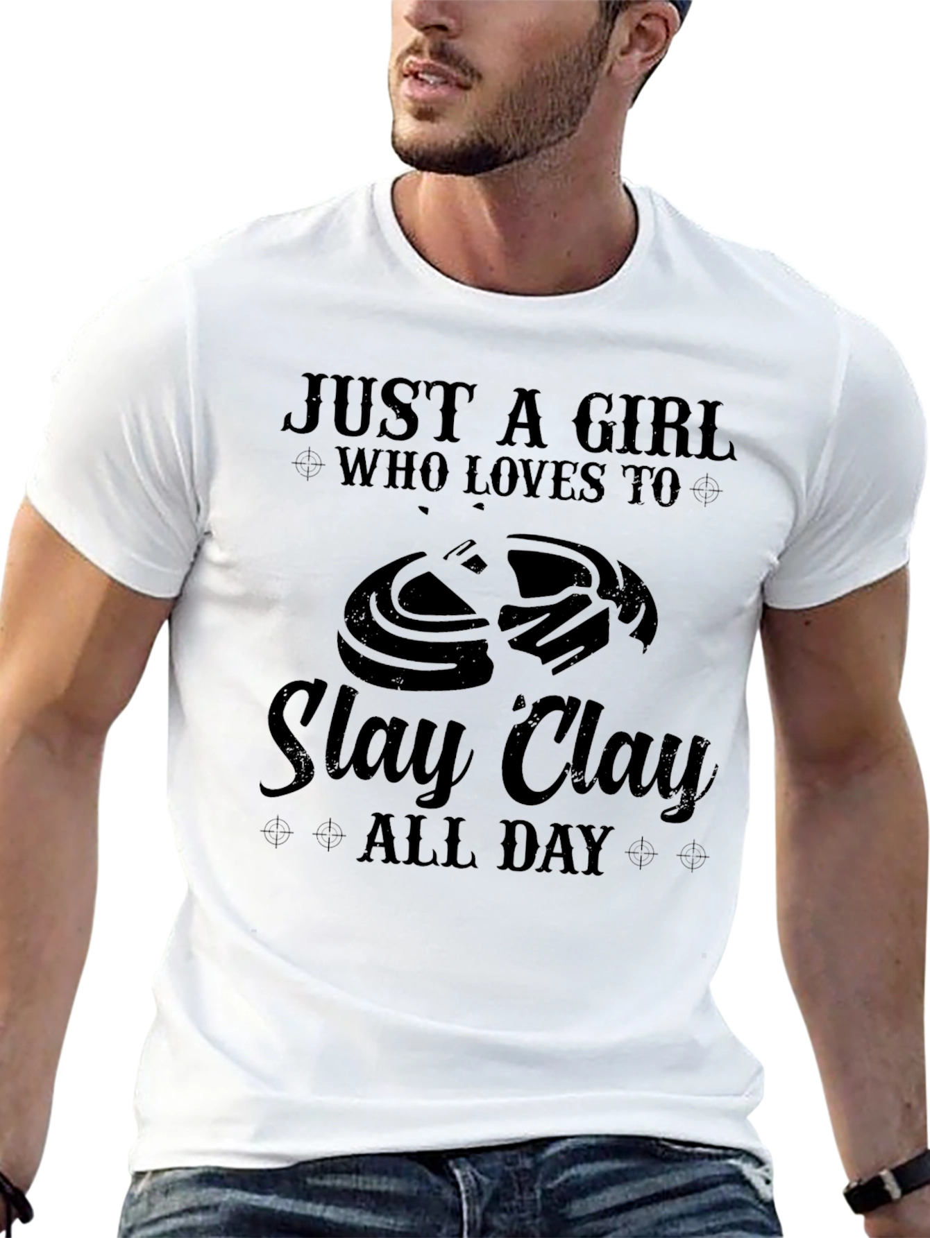 Slay Clay All Day Graphic T-Shirt