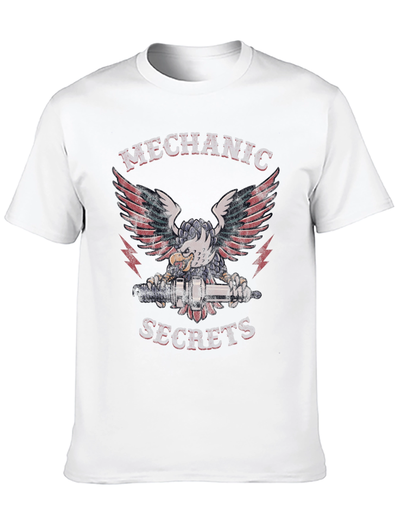 Mechanic Secrets Eagle Graphic T-Shirt