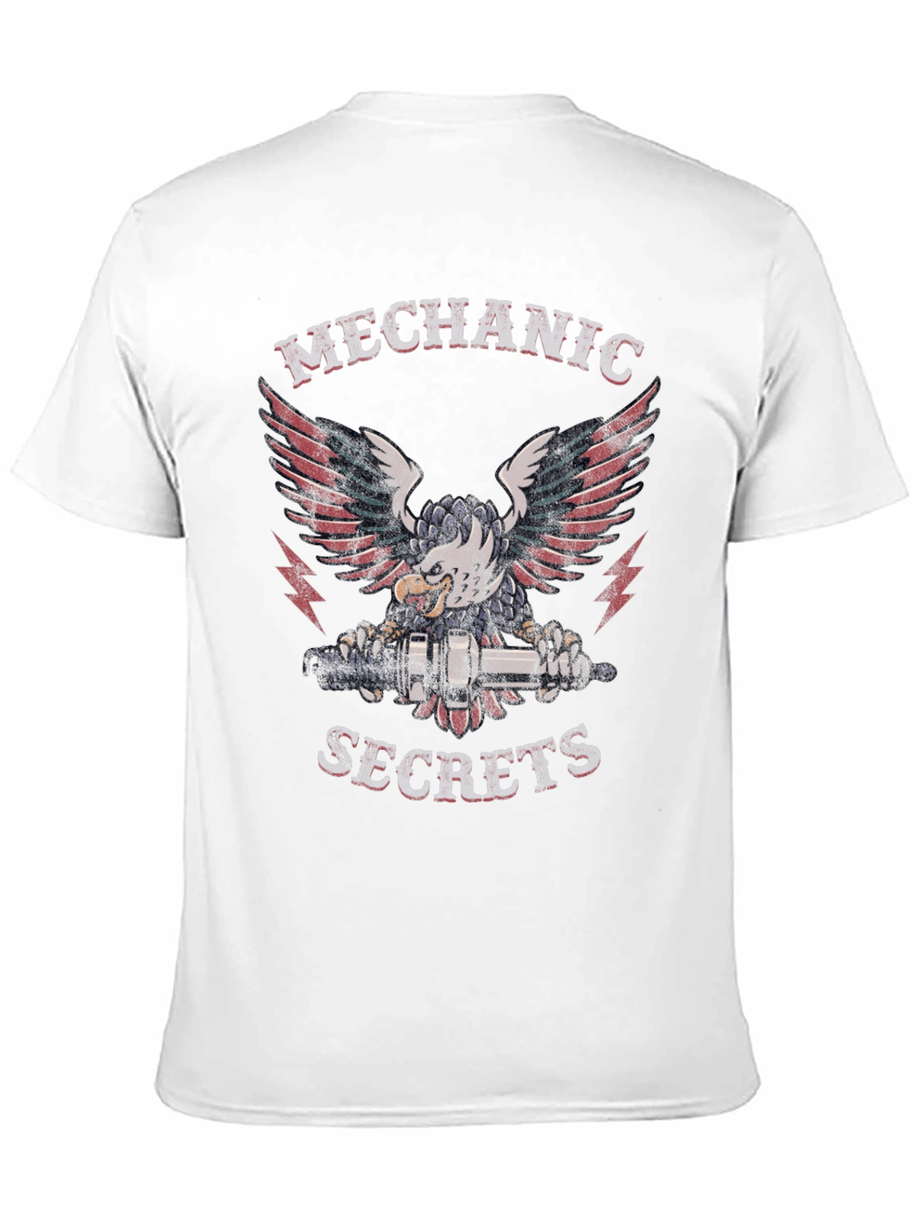 Mechanic Secrets Eagle Graphic T-Shirt
