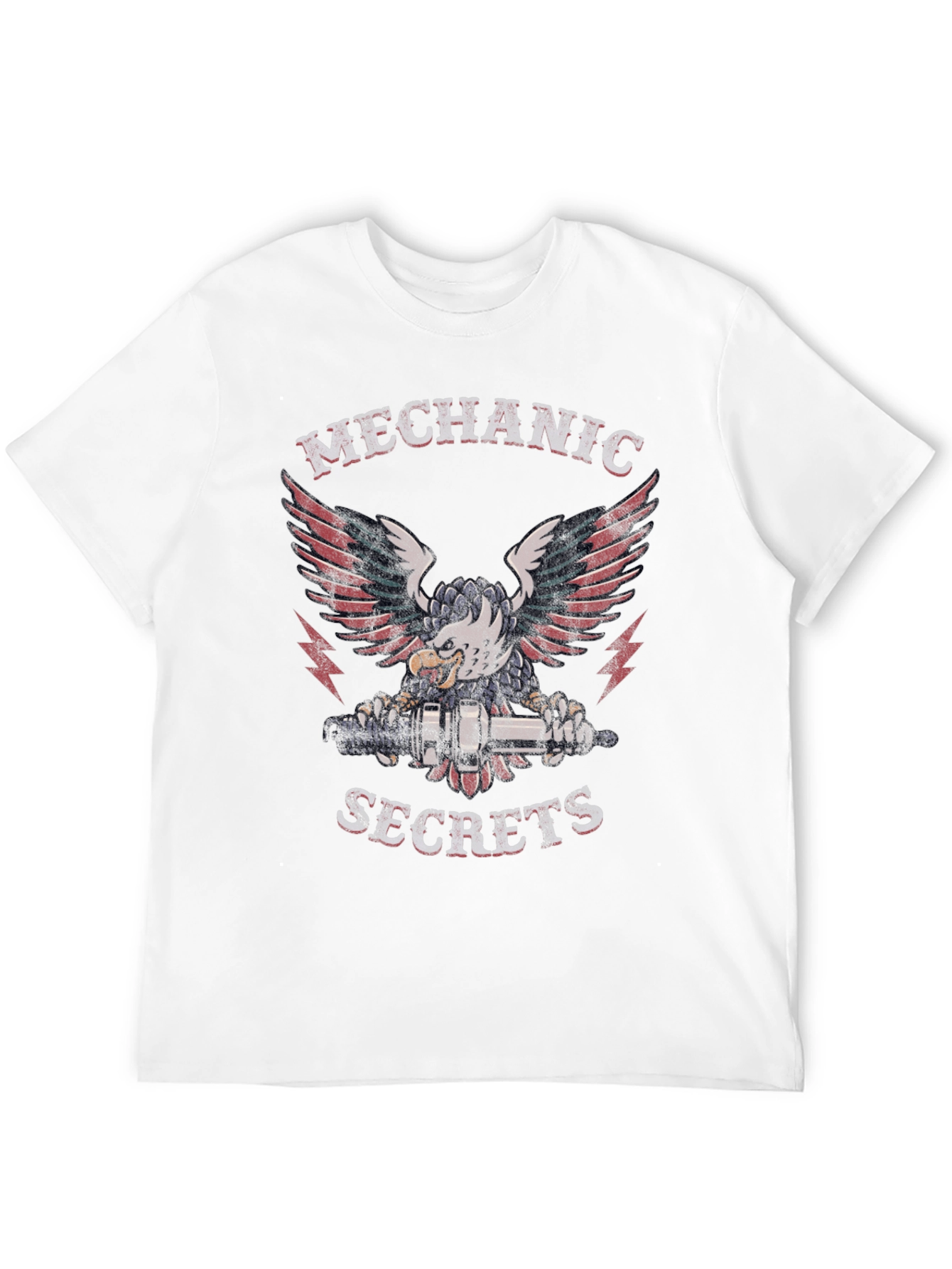 Mechanic Secrets Eagle Graphic T-Shirt