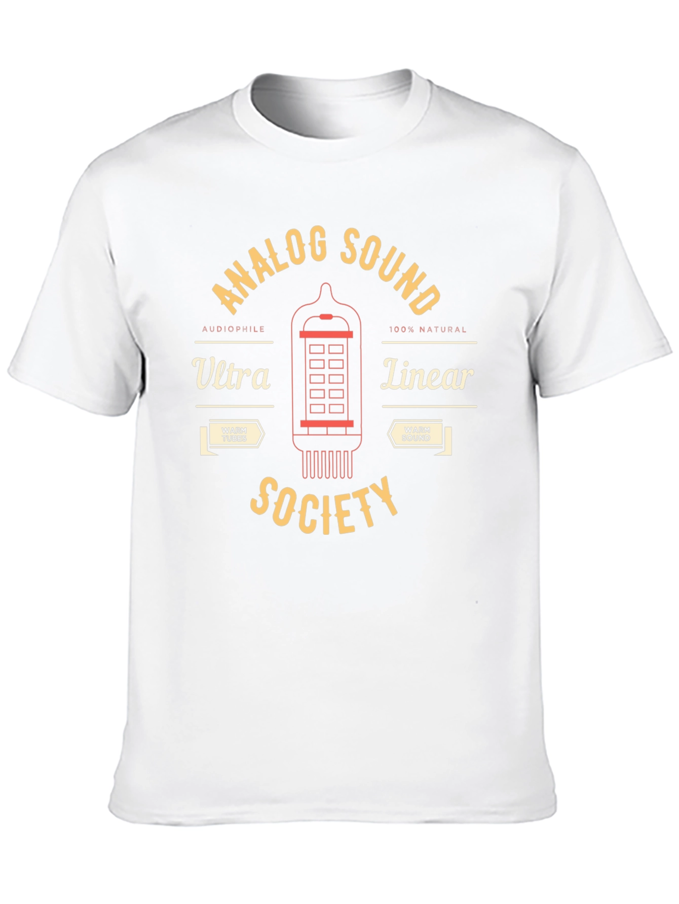 Analog Sound Society T-Shirt - Ultra Linear Warm Tubes