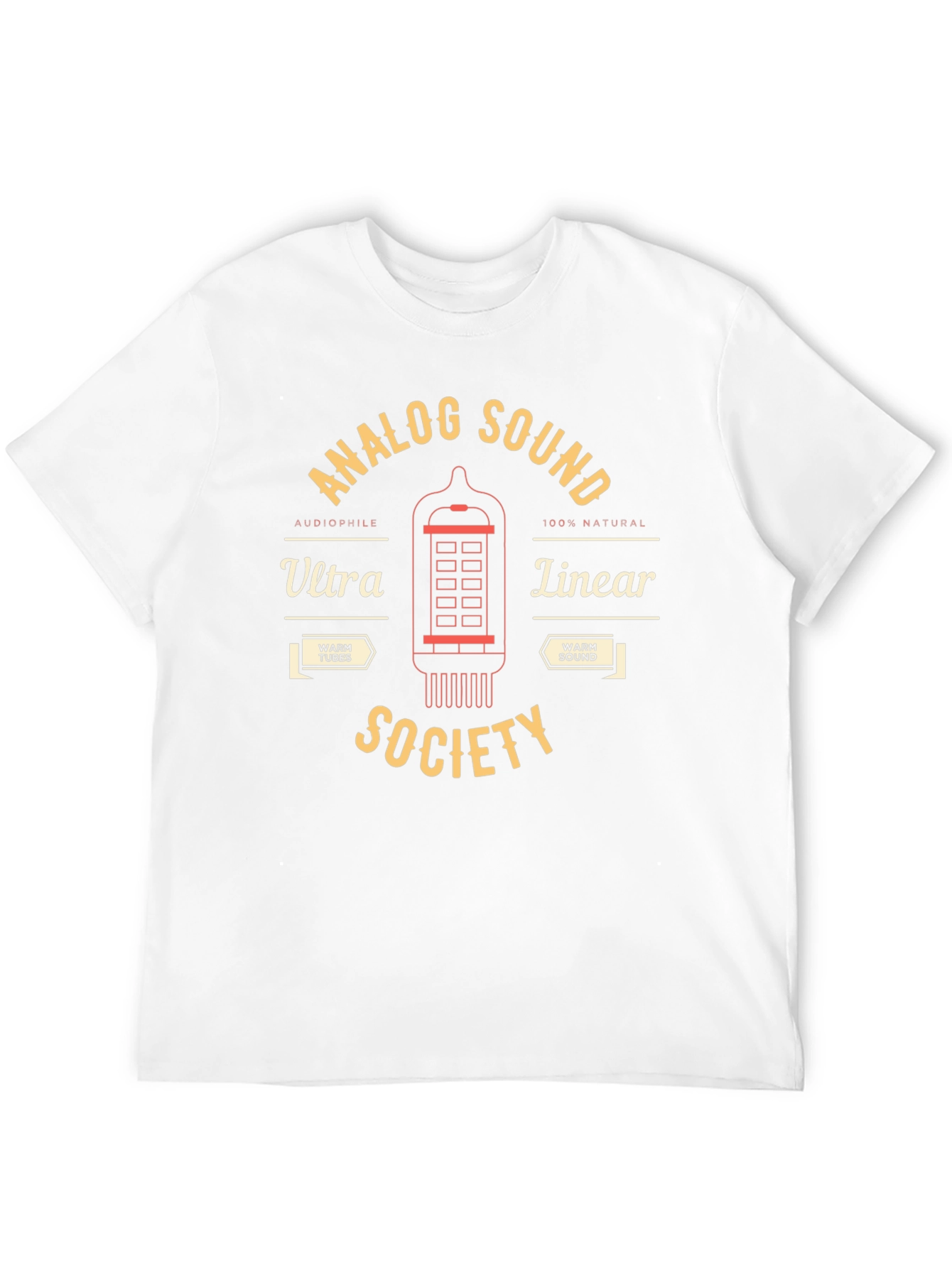 Analog Sound Society T-Shirt - Ultra Linear Warm Tubes