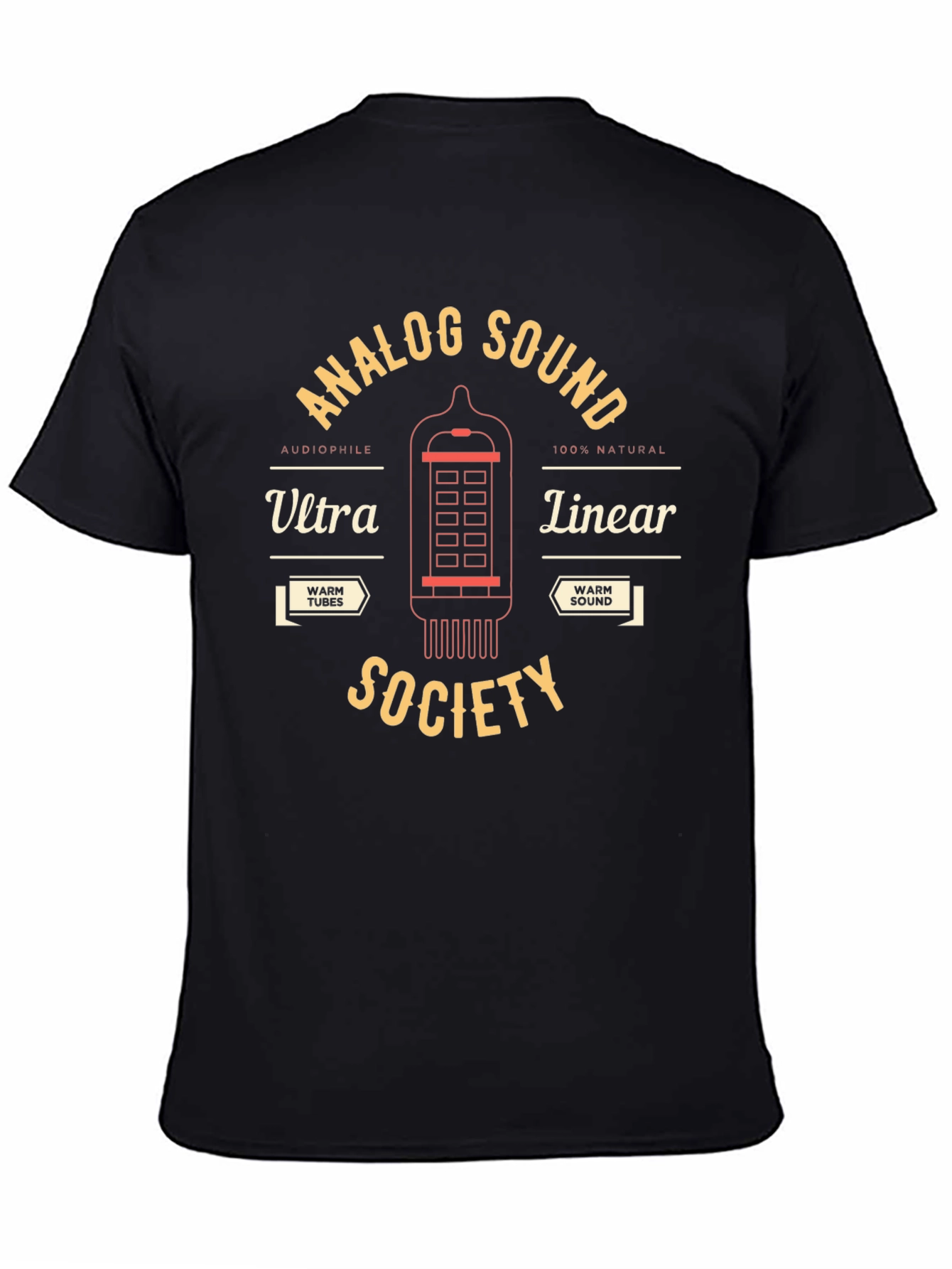 Analog Sound Society T-Shirt - Ultra Linear Warm Tubes