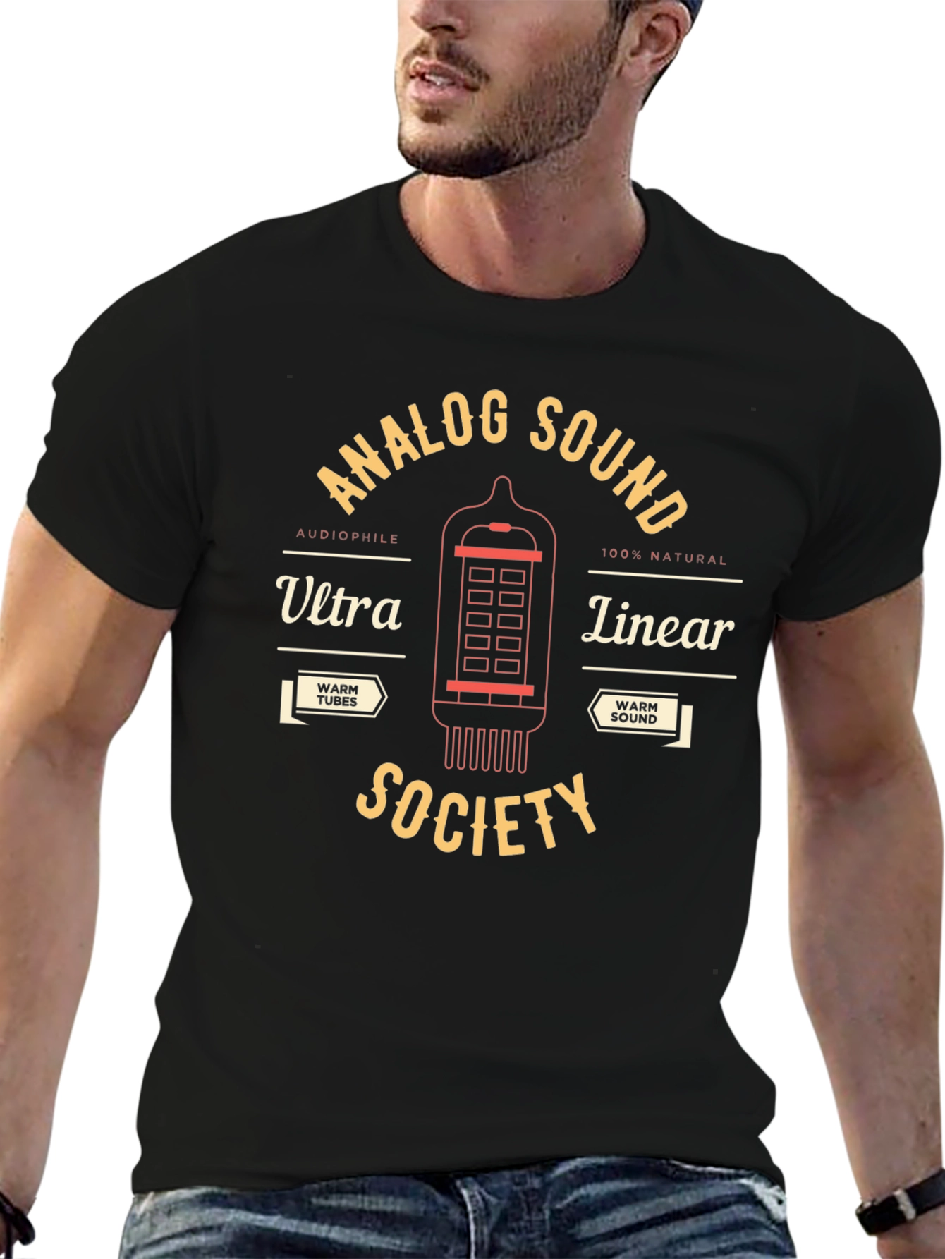 Analog Sound Society T-Shirt - Ultra Linear Warm Tubes