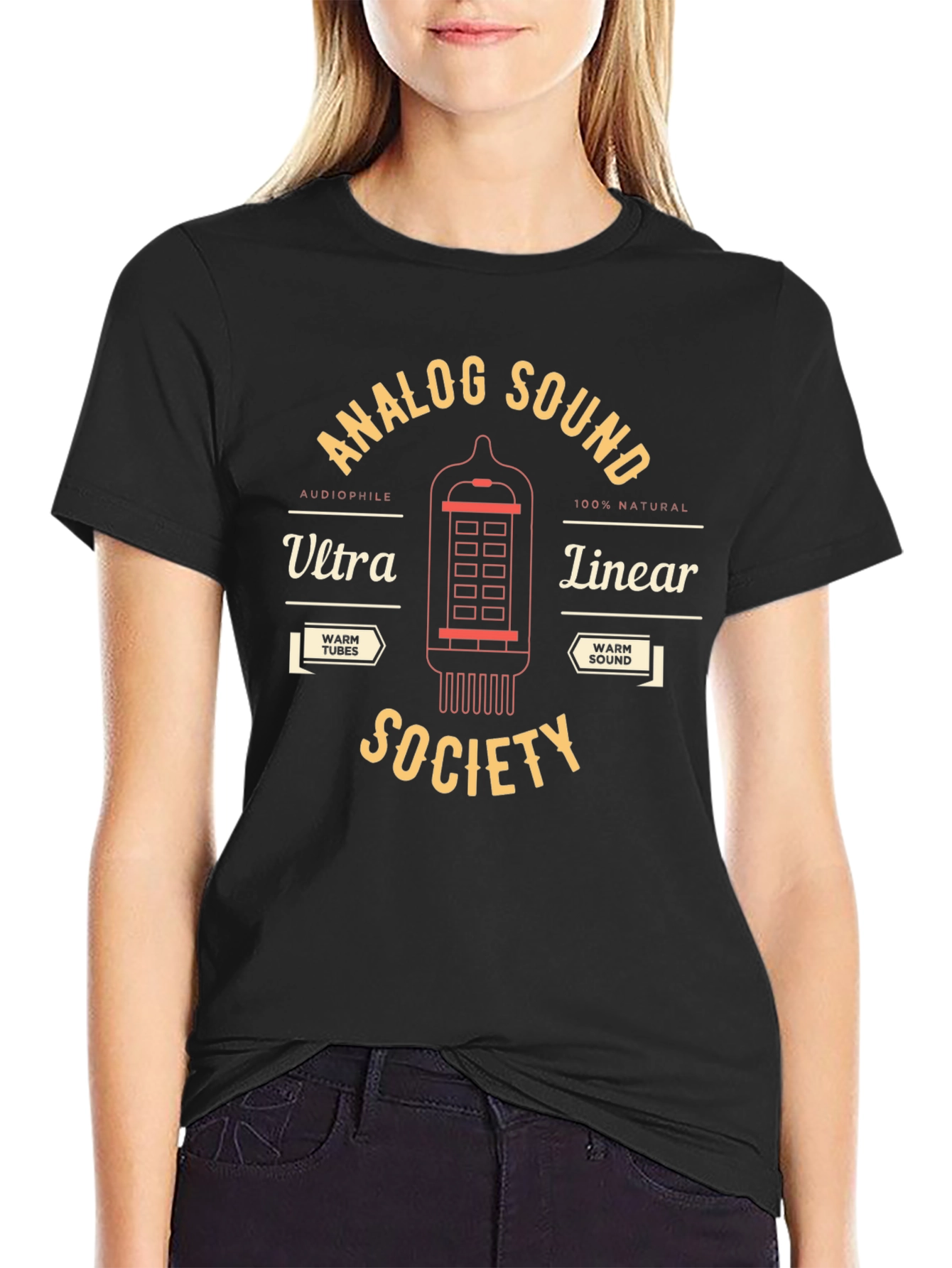 Analog Sound Society T-Shirt - Ultra Linear Warm Tubes