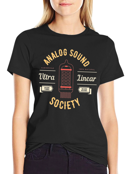 Analog Sound Society T-Shirt - Ultra Linear Warm Tubes