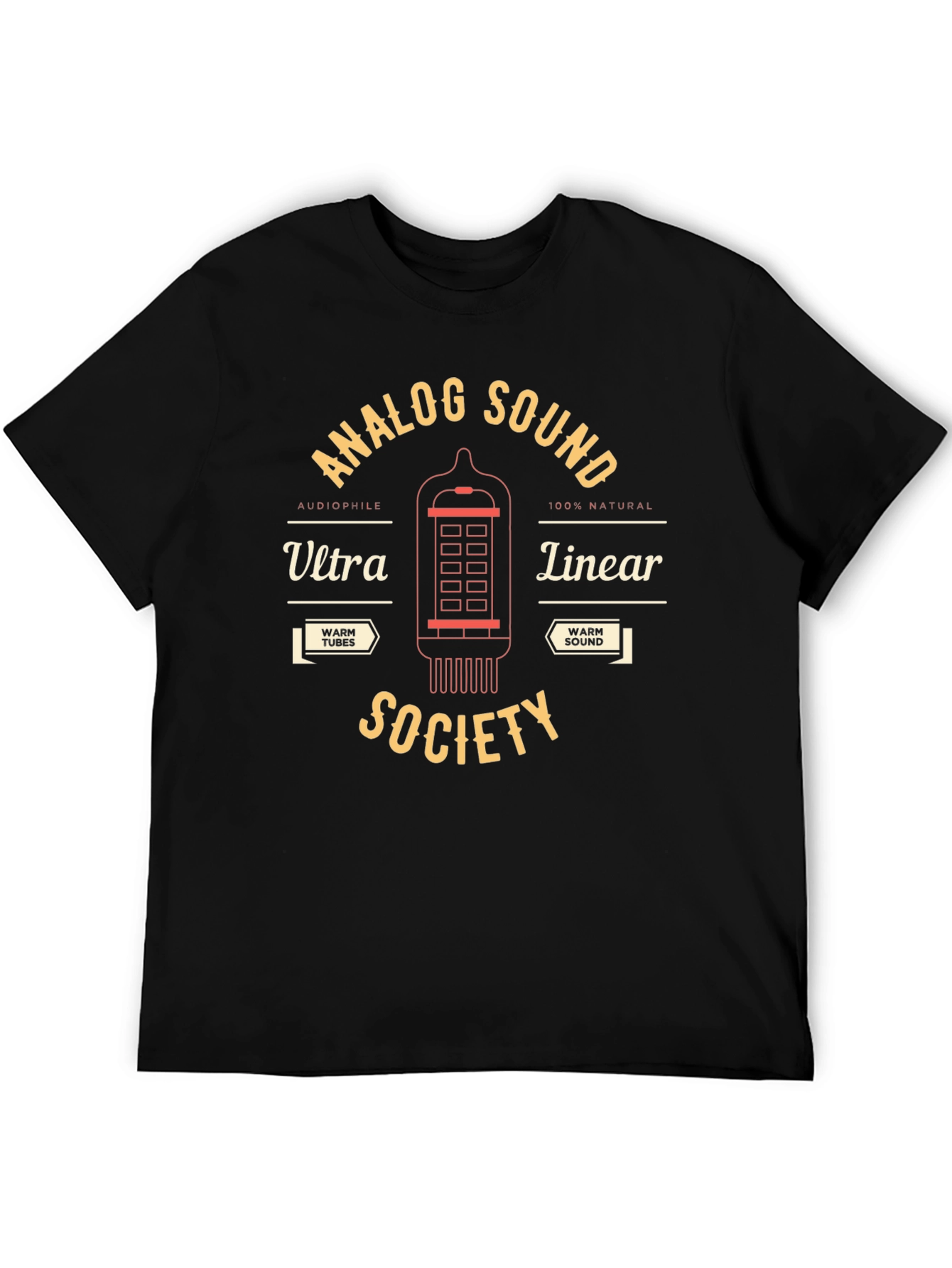 Analog Sound Society T-Shirt - Ultra Linear Warm Tubes