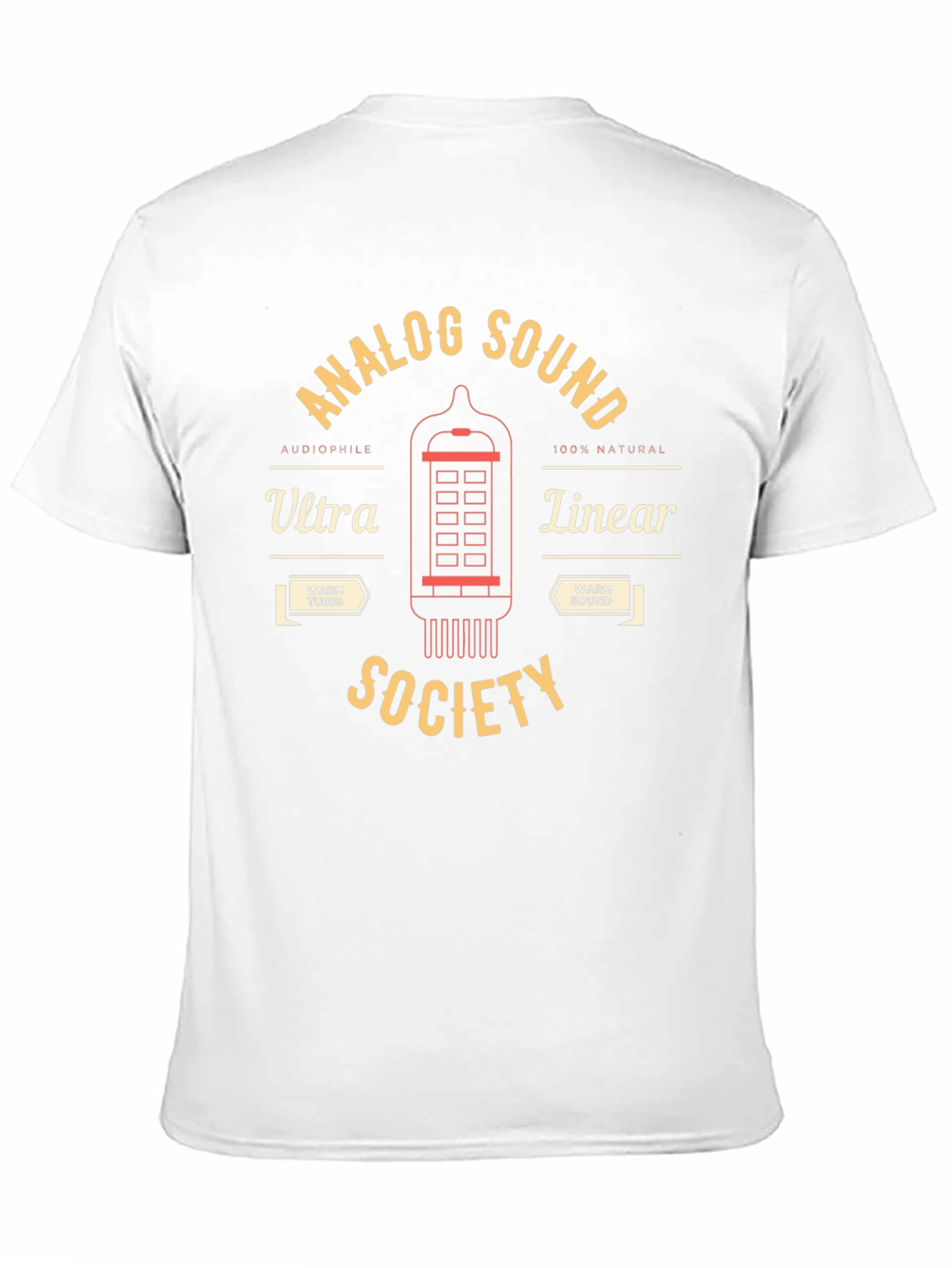 Analog Sound Society T-Shirt - Ultra Linear Warm Tubes
