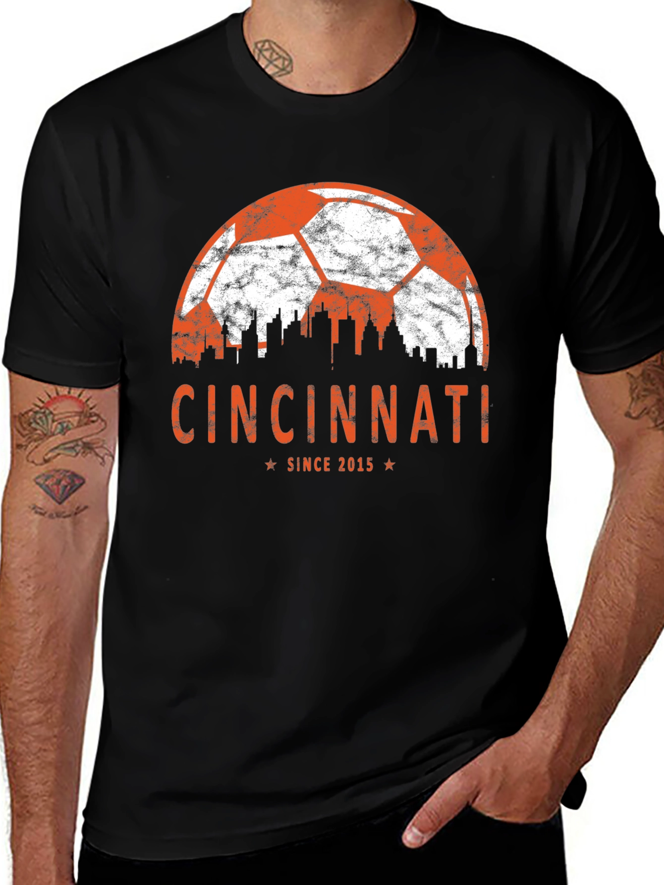 Cincinnati Soccer T-Shirt - Since 2015