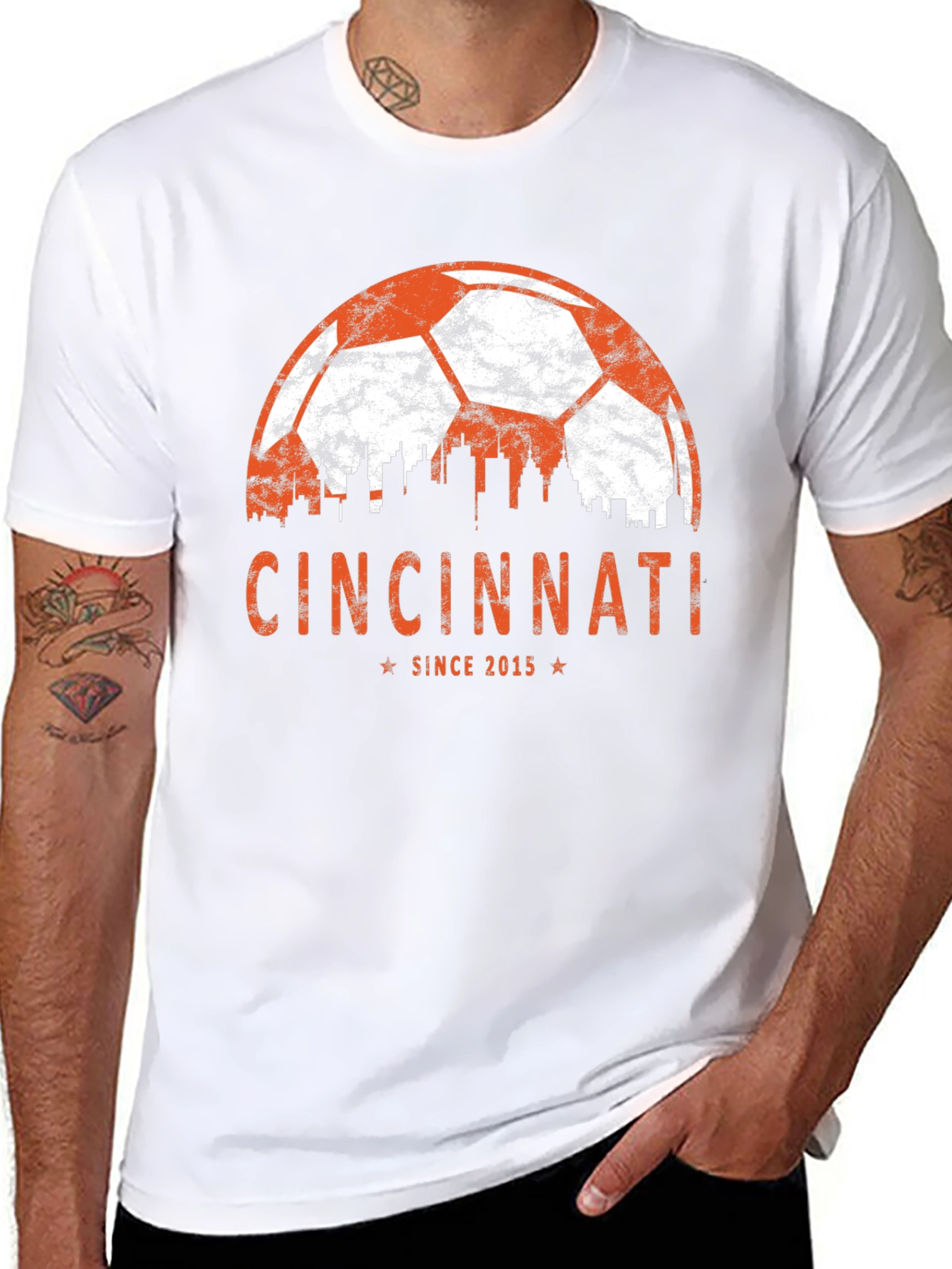 Cincinnati Soccer T-Shirt - Since 2015
