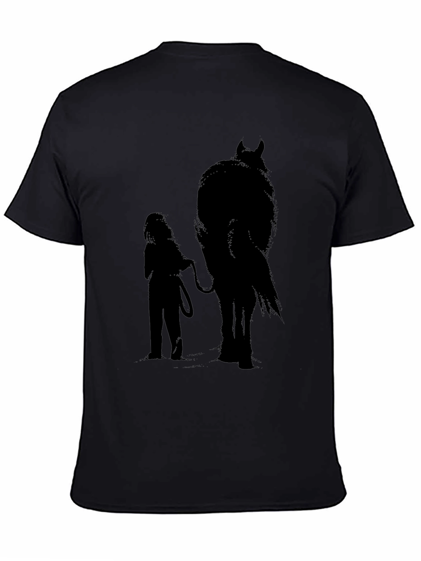 Girl & Horse Silhouette Graphic Tee