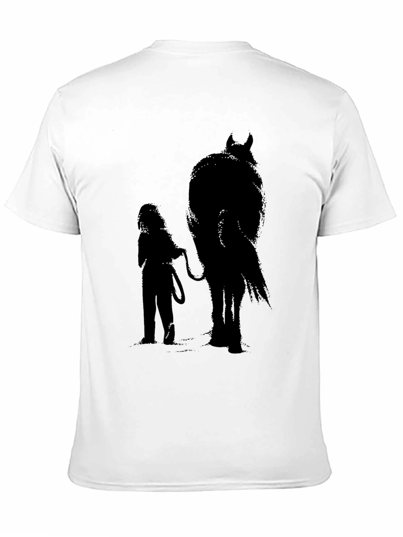 Girl & Horse Silhouette Graphic Tee