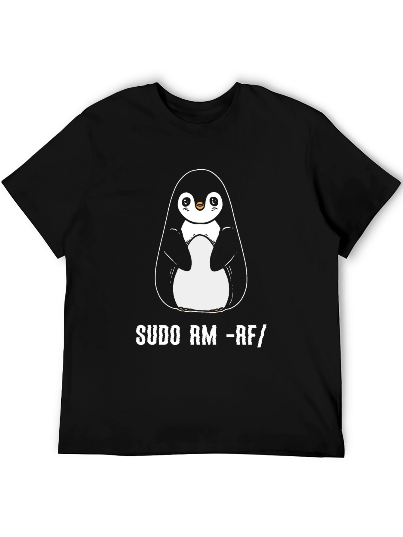 Linux Penguin T-Shirt - Sudo RM -RF/