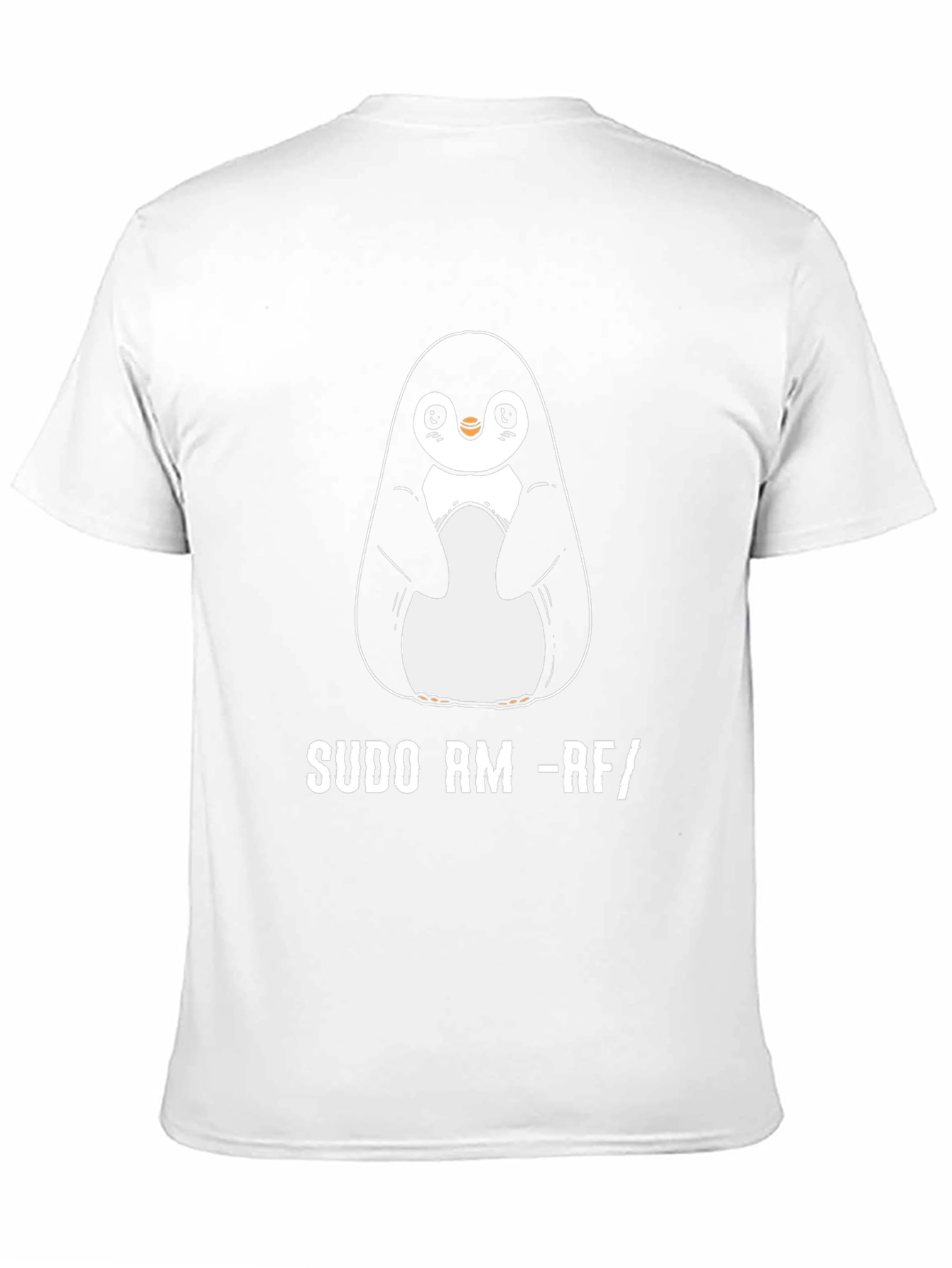Linux Penguin T-Shirt - Sudo RM -RF/