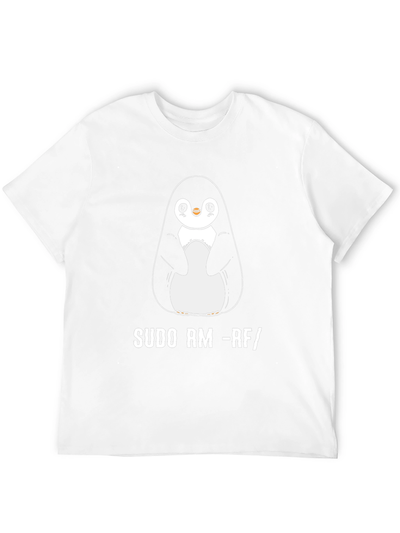 Linux Penguin T-Shirt - Sudo RM -RF/