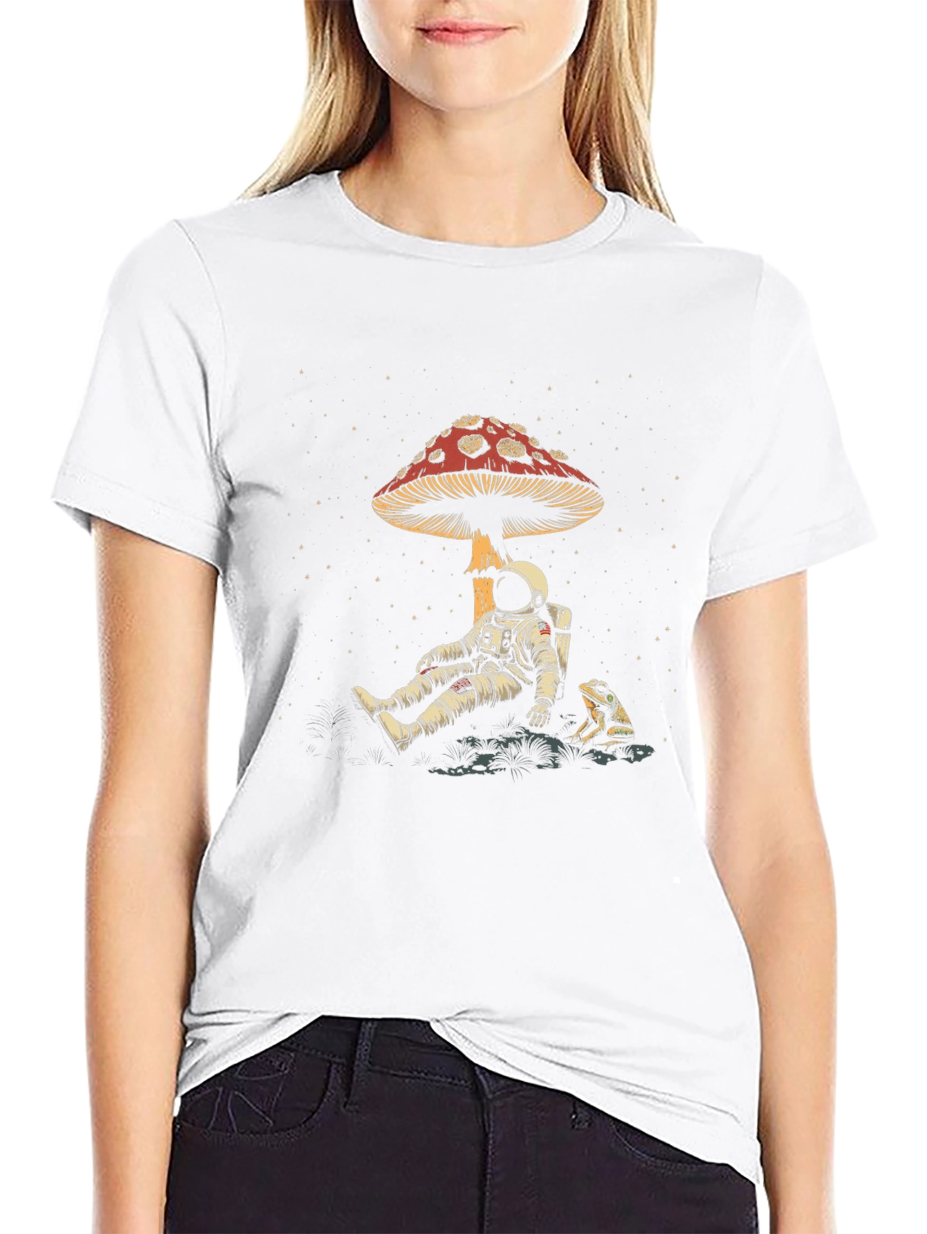 Astronaut Mushroom T-Shirt