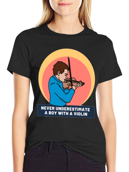 Boy With a Violin T-Shirt