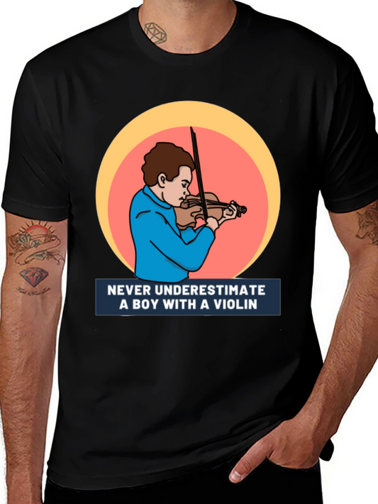 Boy With a Violin T-Shirt