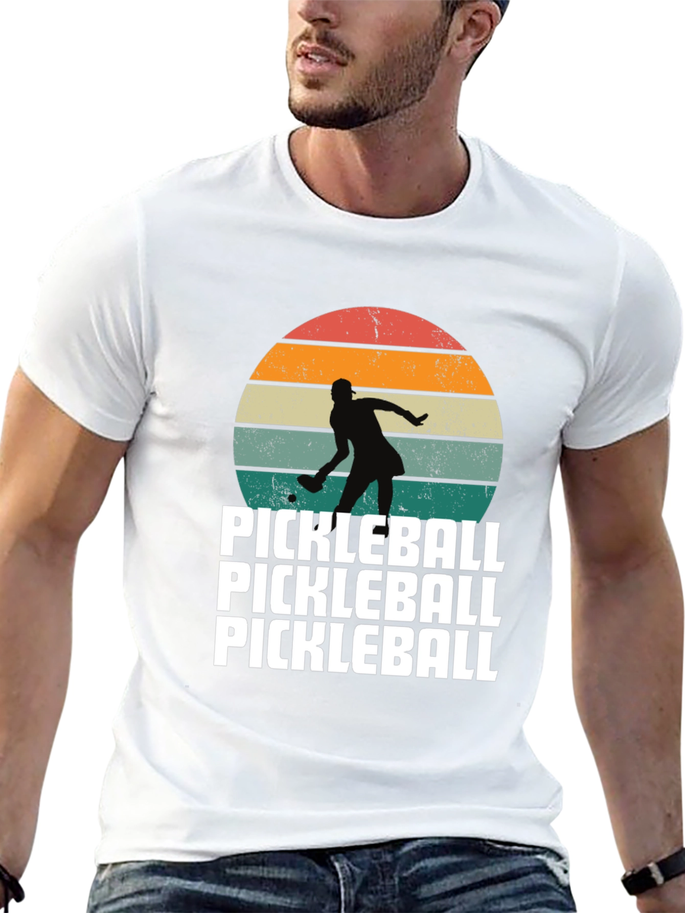 Retro Pickleball T-Shirt