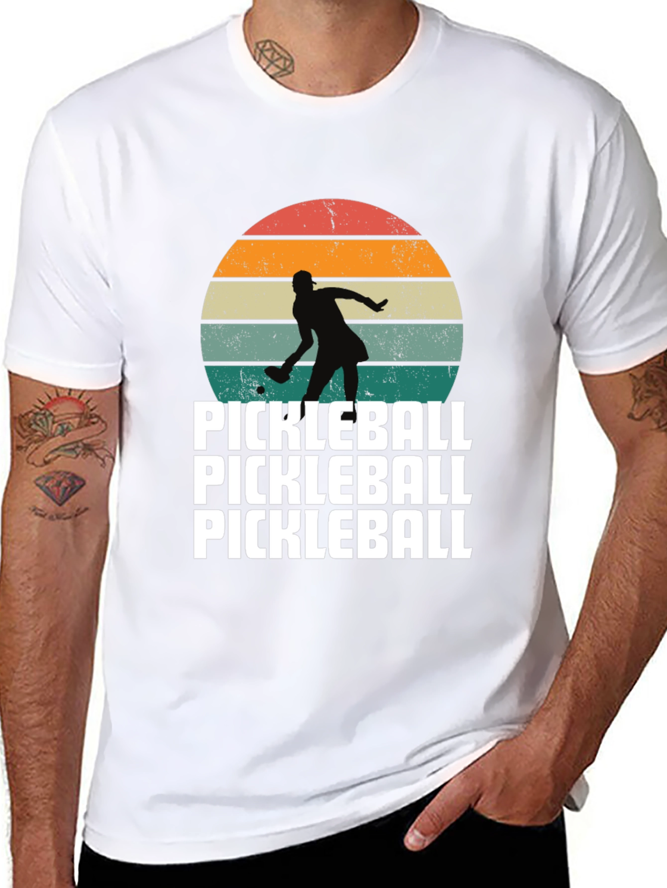 Retro Pickleball T-Shirt